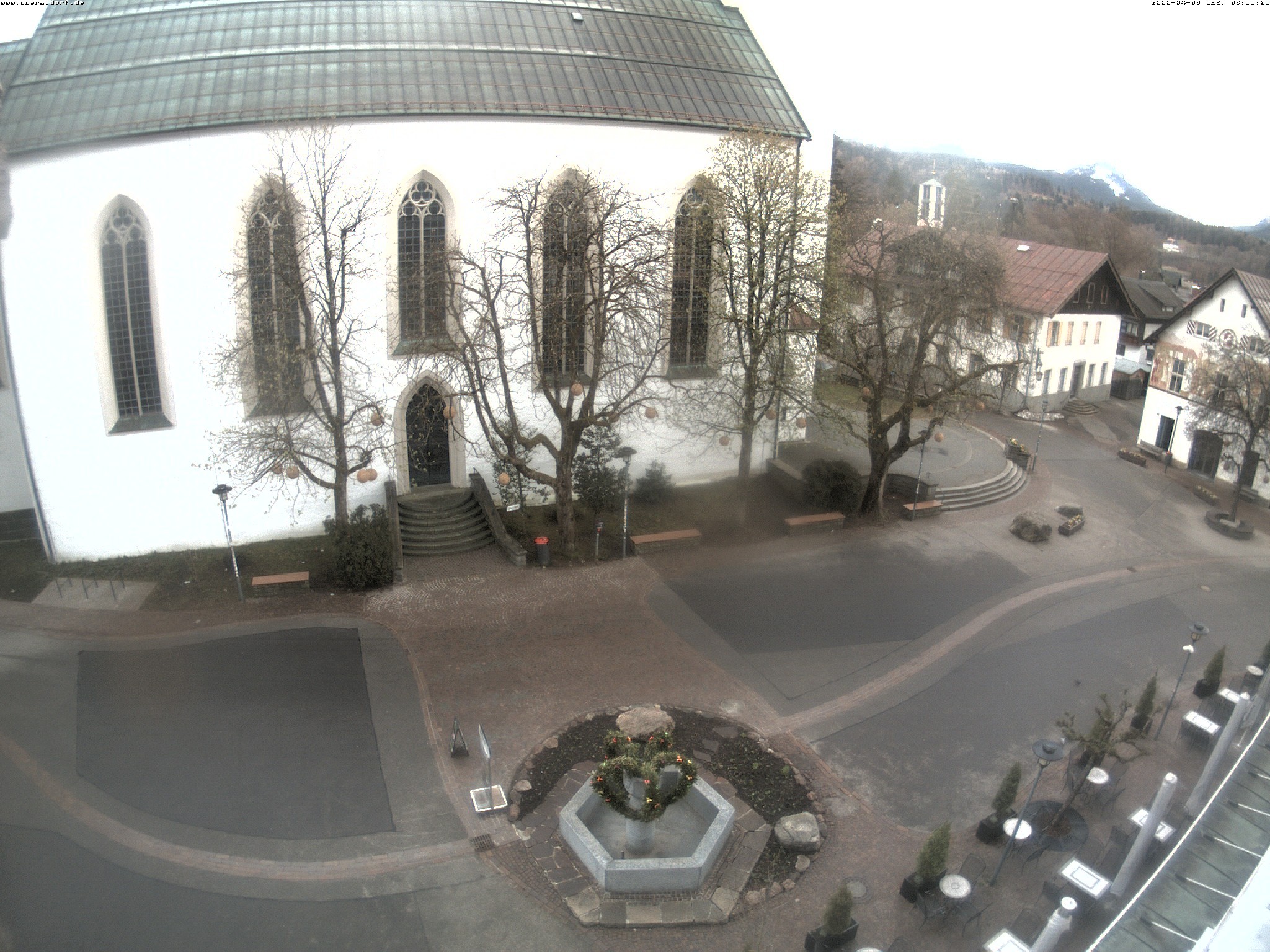Archiv Foto Webcam Oberstdorf Markplatz