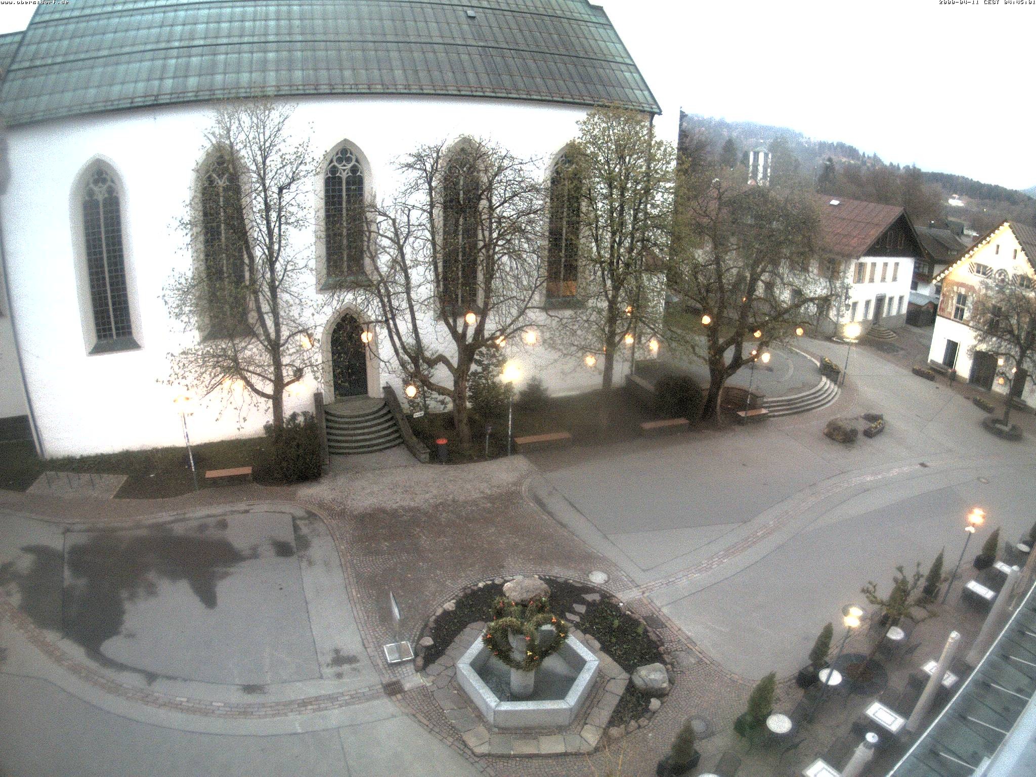 Archiv Foto Webcam Oberstdorf Markplatz