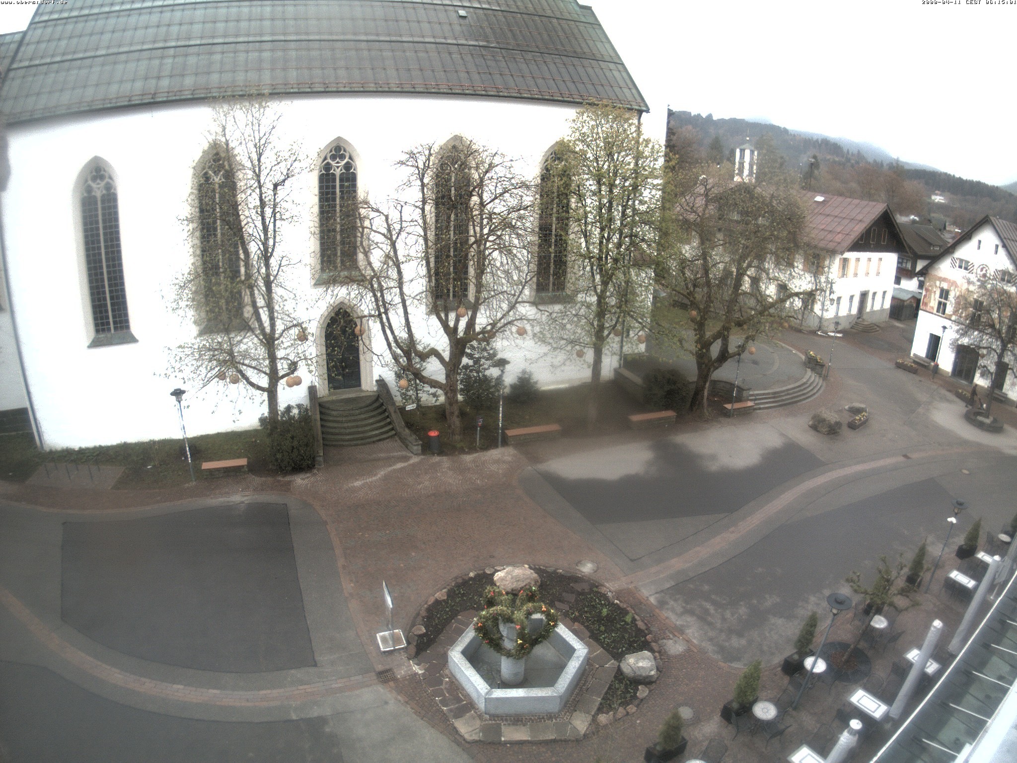 Archived image Webcam Oberstdorf Town Square