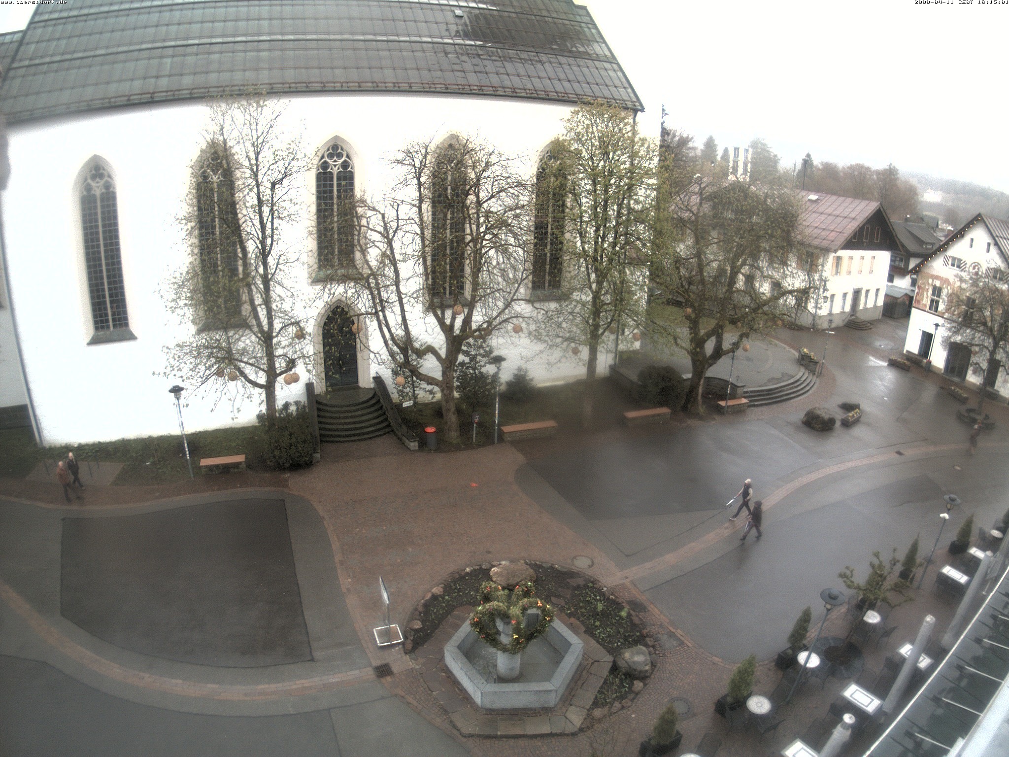Archived image Webcam Oberstdorf Town Square