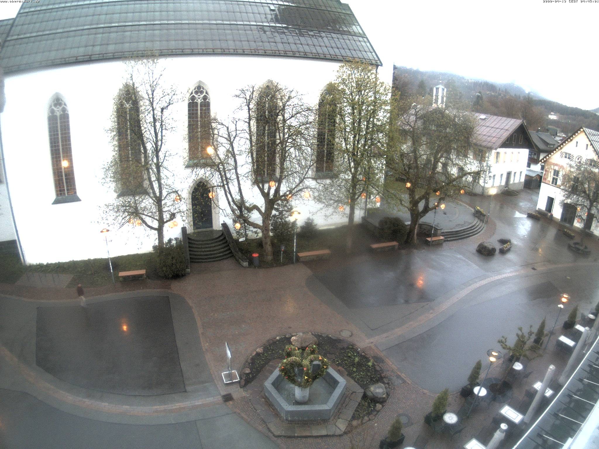 Archiv Foto Webcam Oberstdorf Markplatz