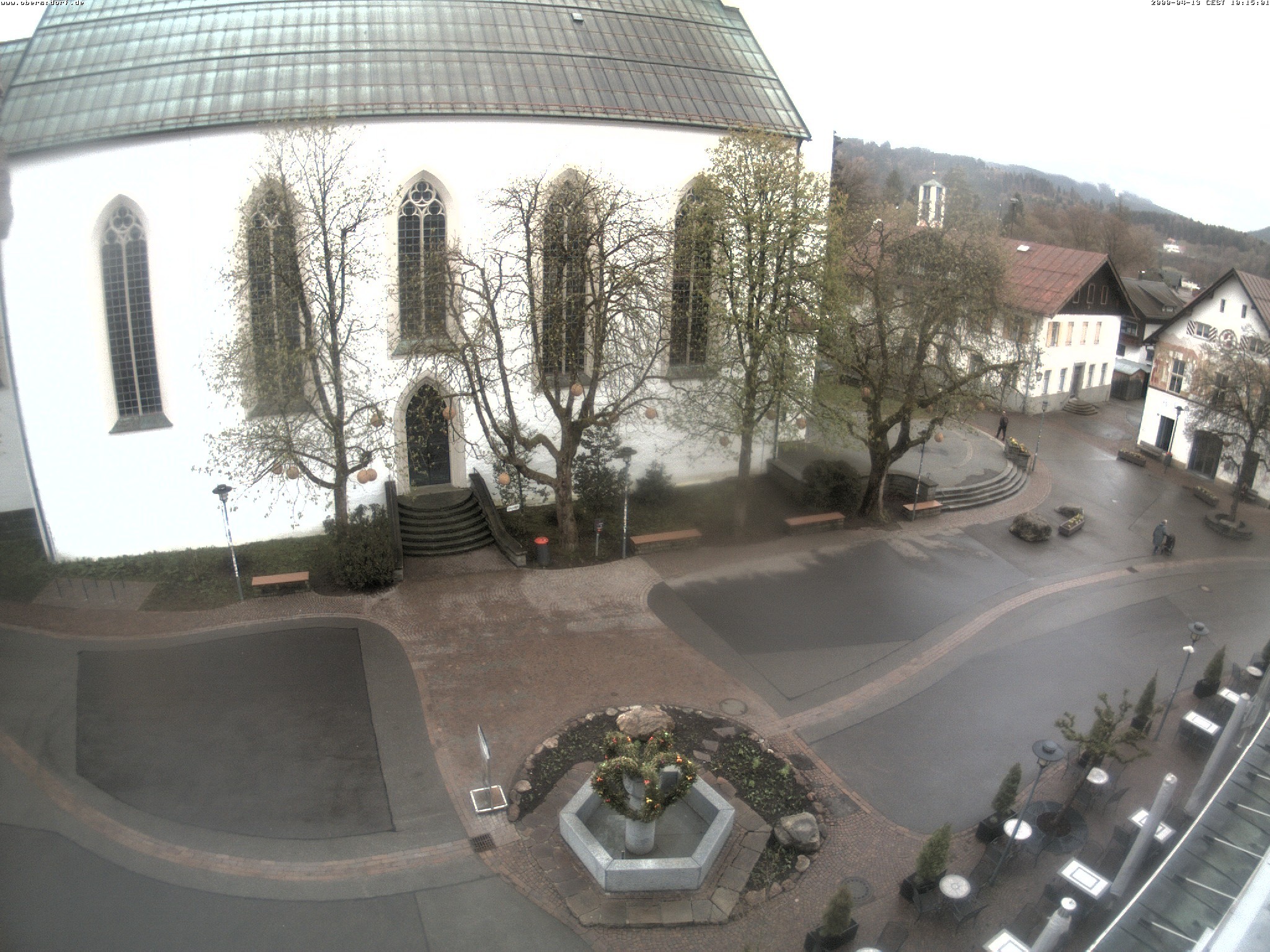 Archiv Foto Webcam Oberstdorf Markplatz
