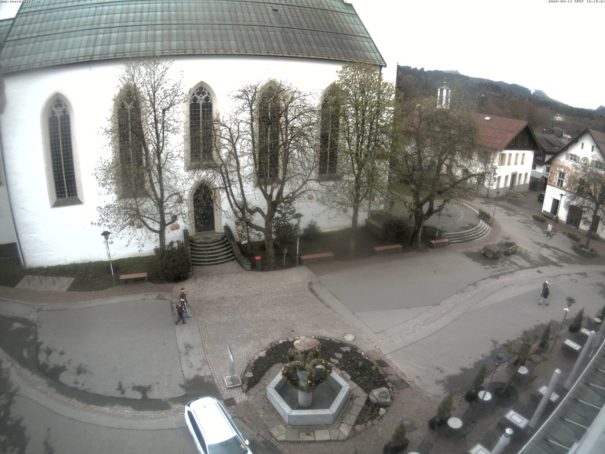 Archiv Foto Webcam Oberstdorf Markplatz