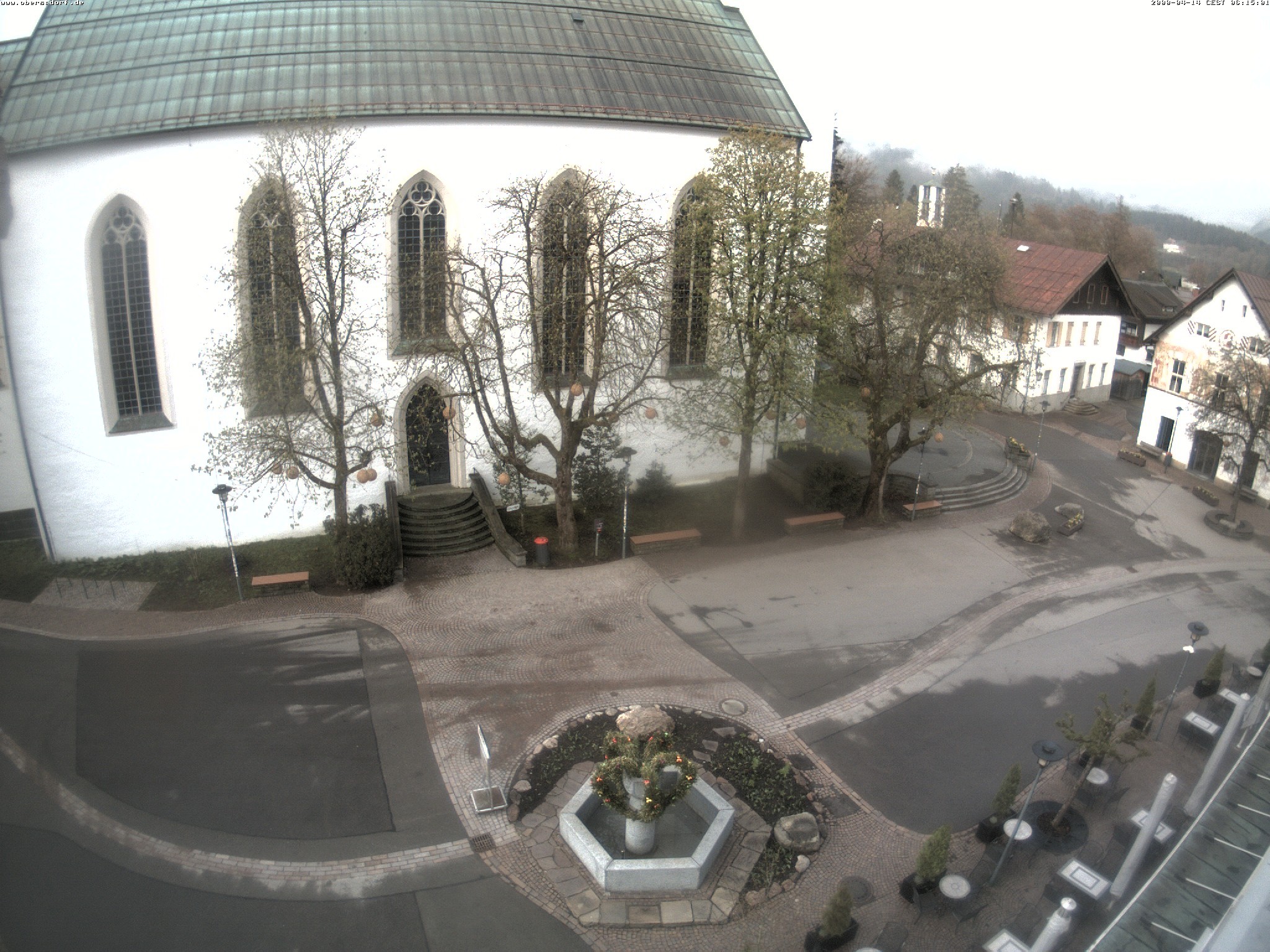 Archived image Webcam Oberstdorf Town Square