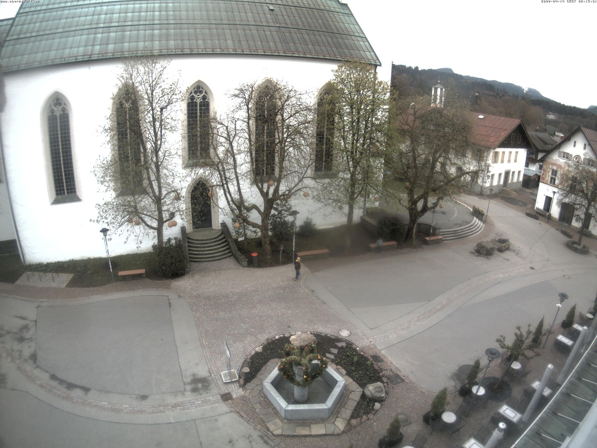 Archived image Webcam Oberstdorf Town Square