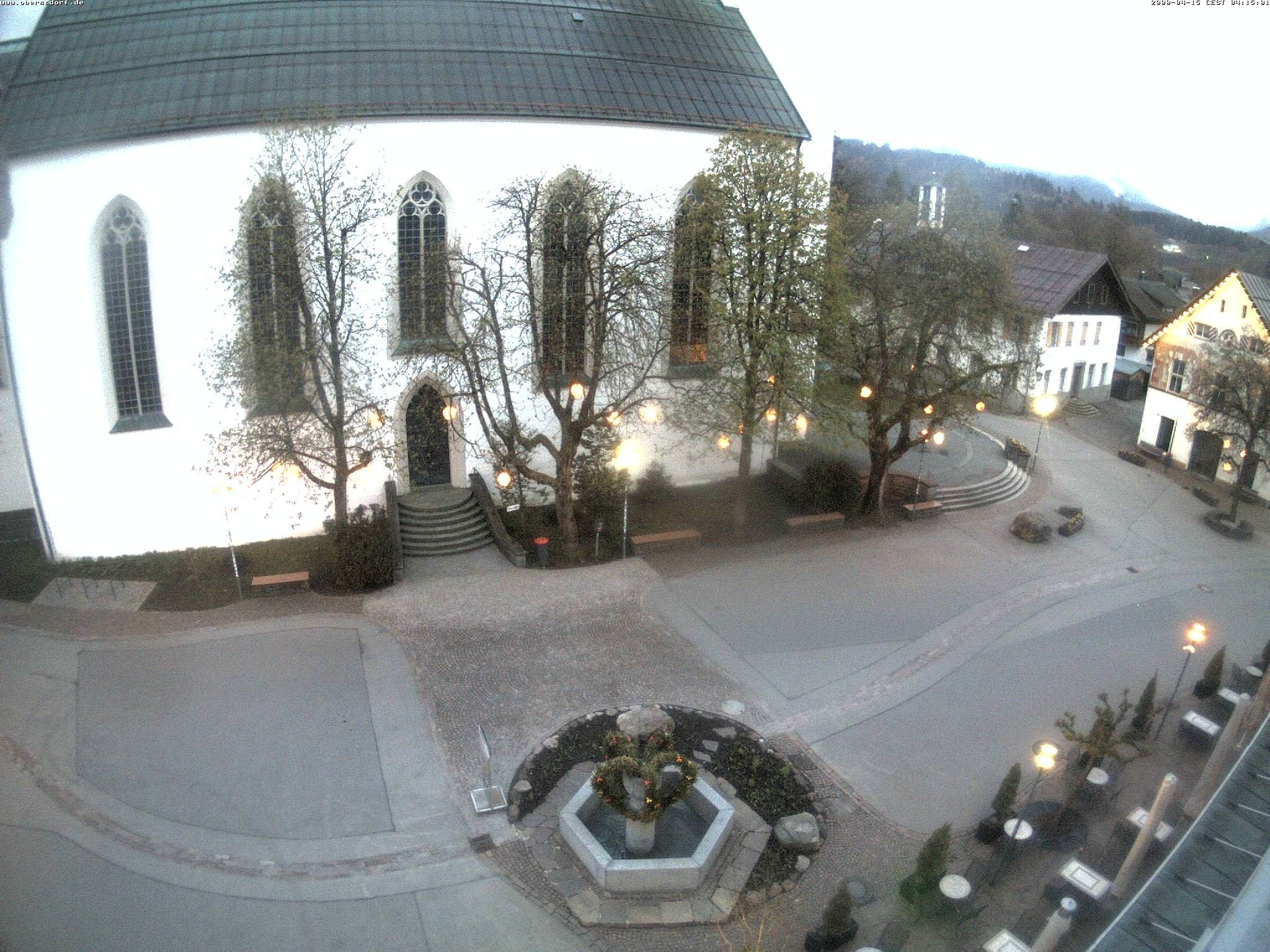 Archiv Foto Webcam Oberstdorf Markplatz