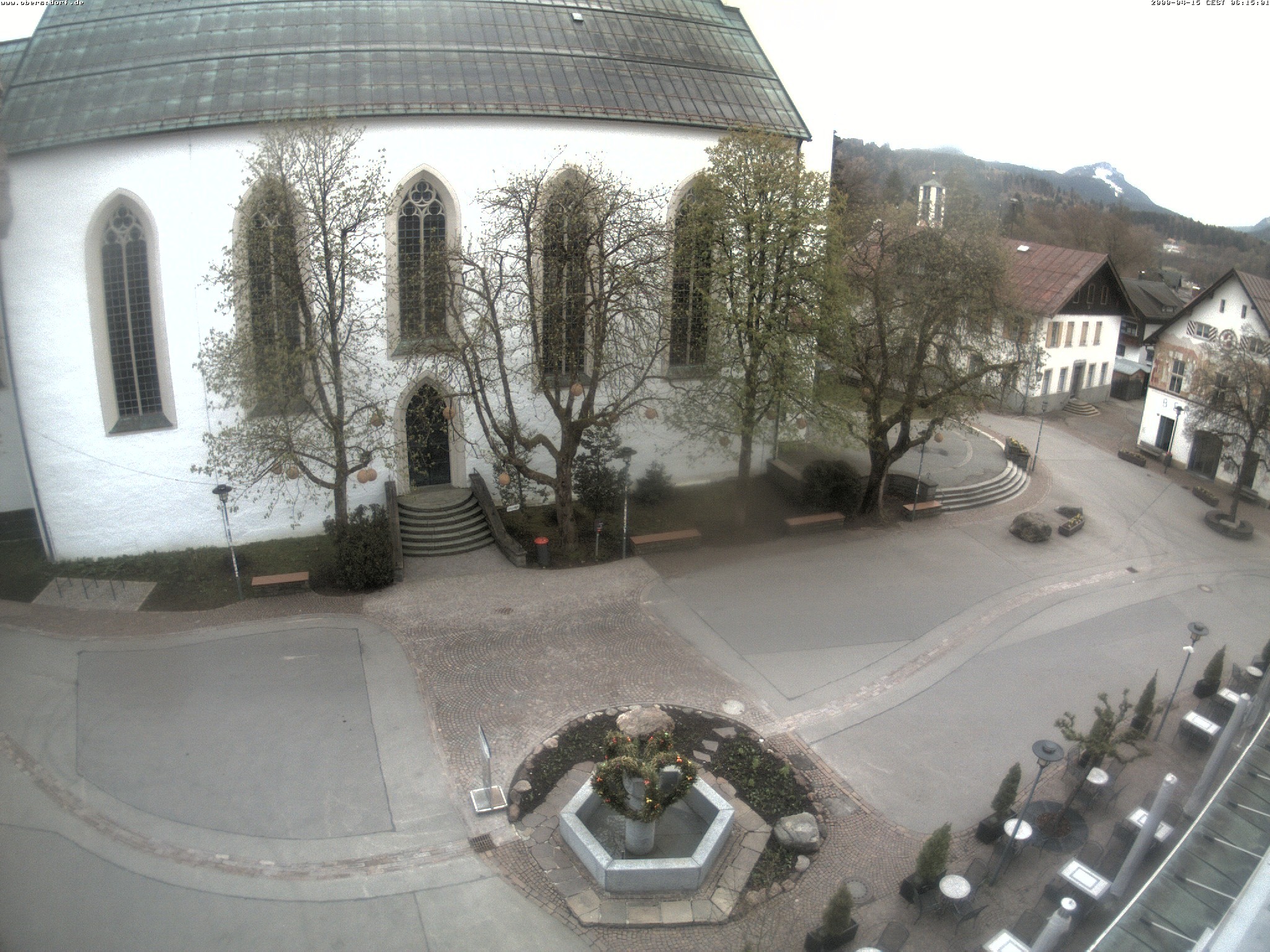 Archiv Foto Webcam Oberstdorf Markplatz
