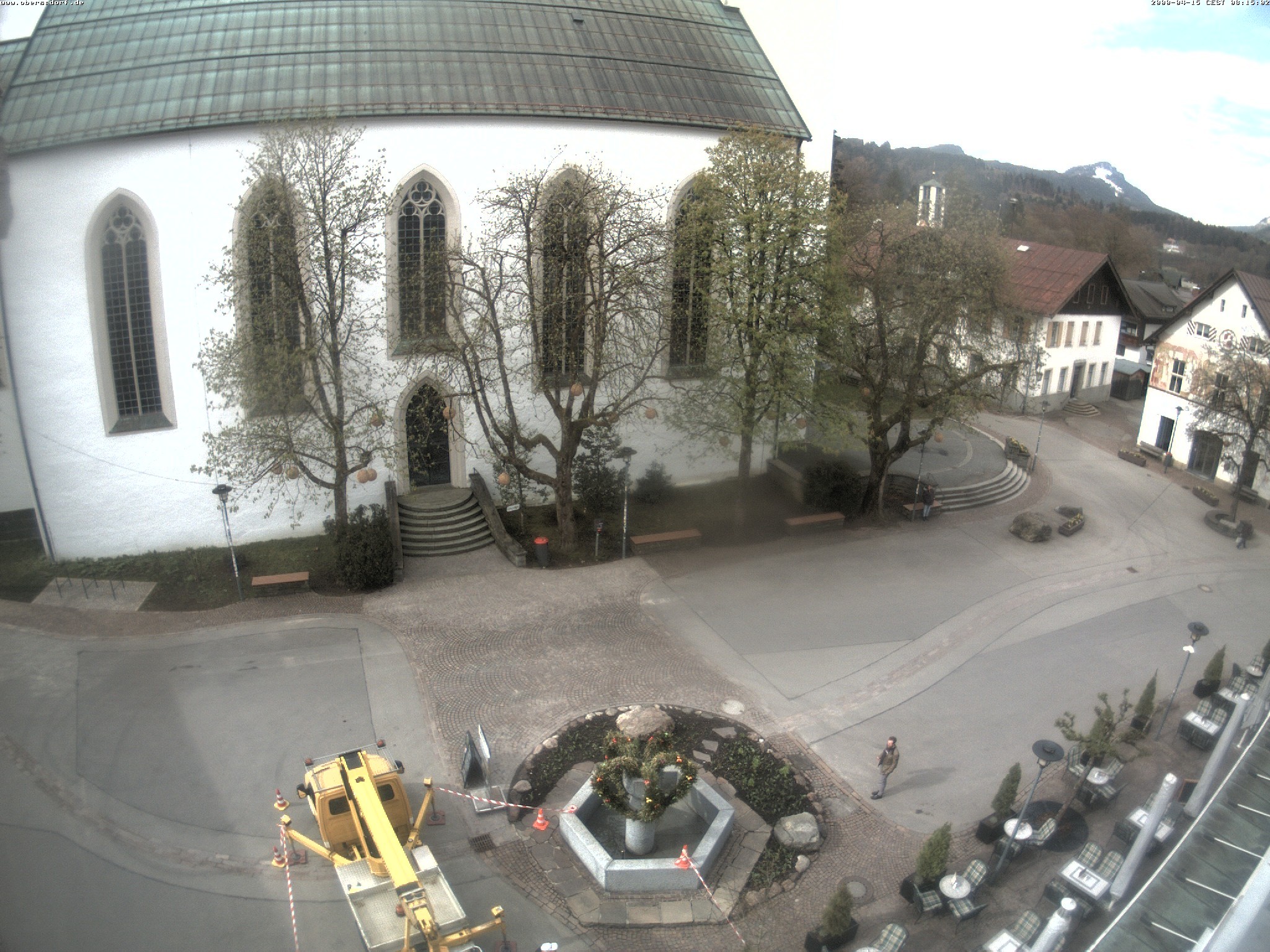 Archived image Webcam Oberstdorf Town Square