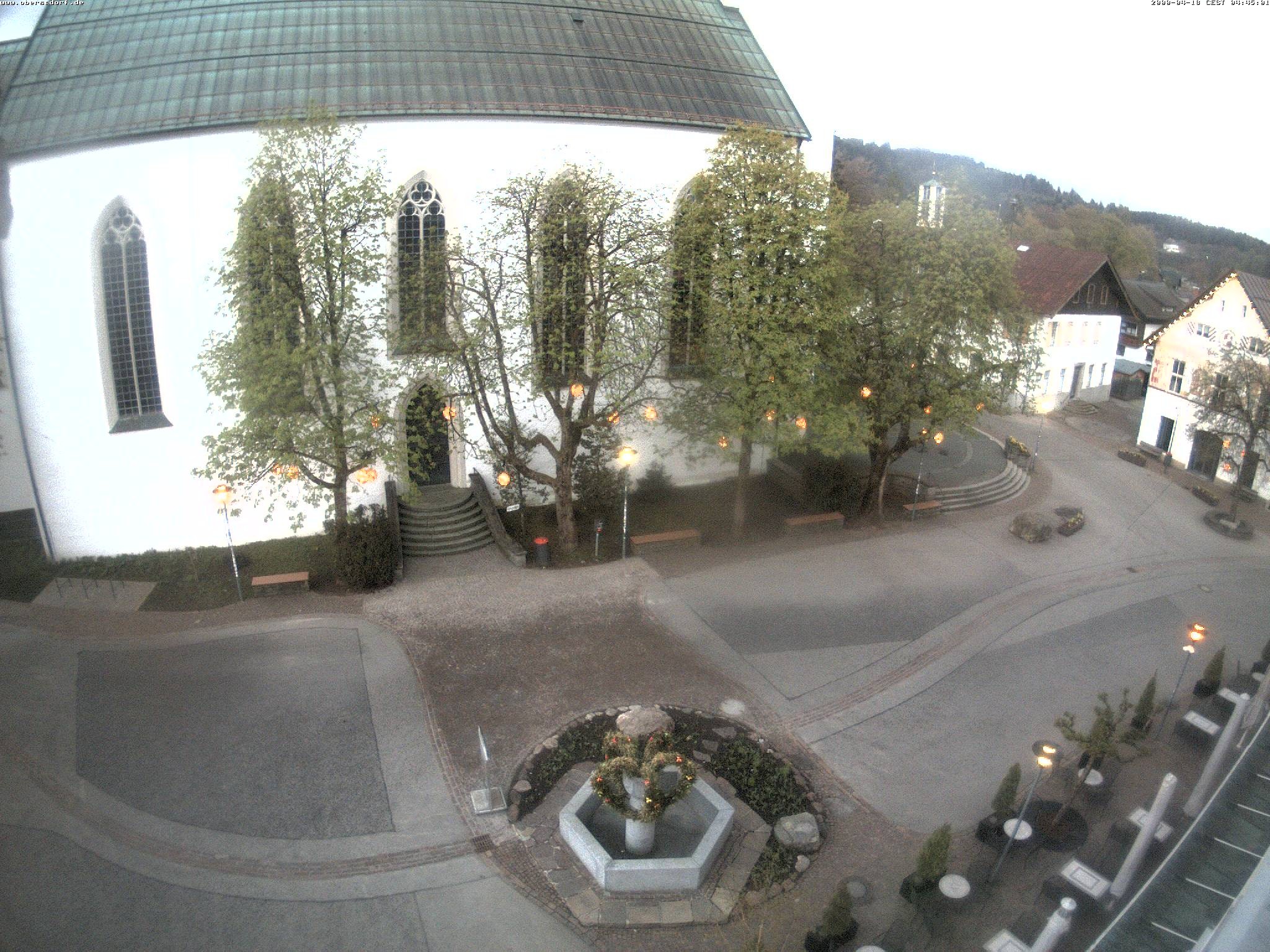 Archiv Foto Webcam Oberstdorf Markplatz