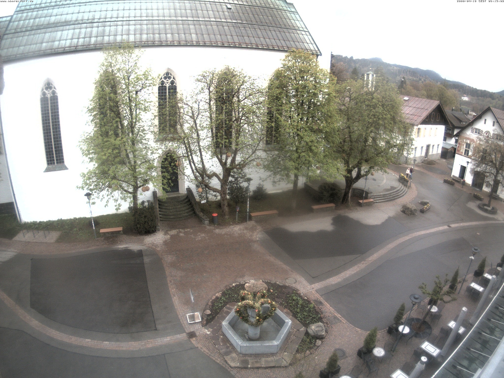 Archiv Foto Webcam Oberstdorf Markplatz