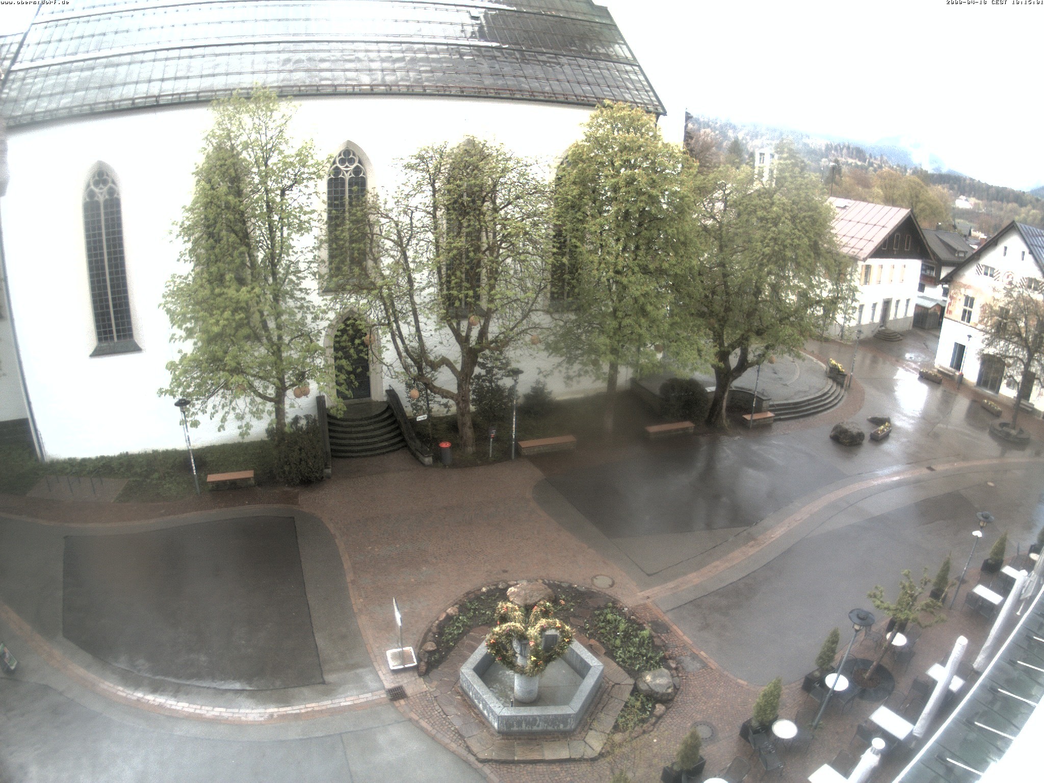 Archiv Foto Webcam Oberstdorf Markplatz