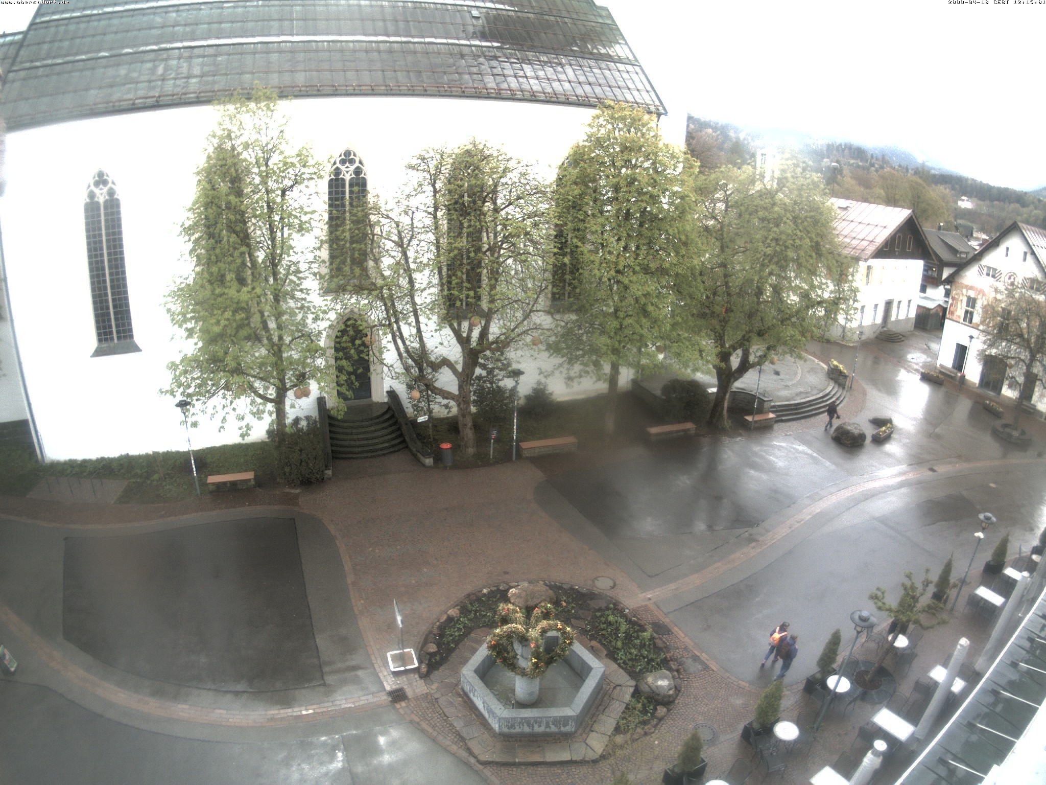 Archiv Foto Webcam Oberstdorf Markplatz