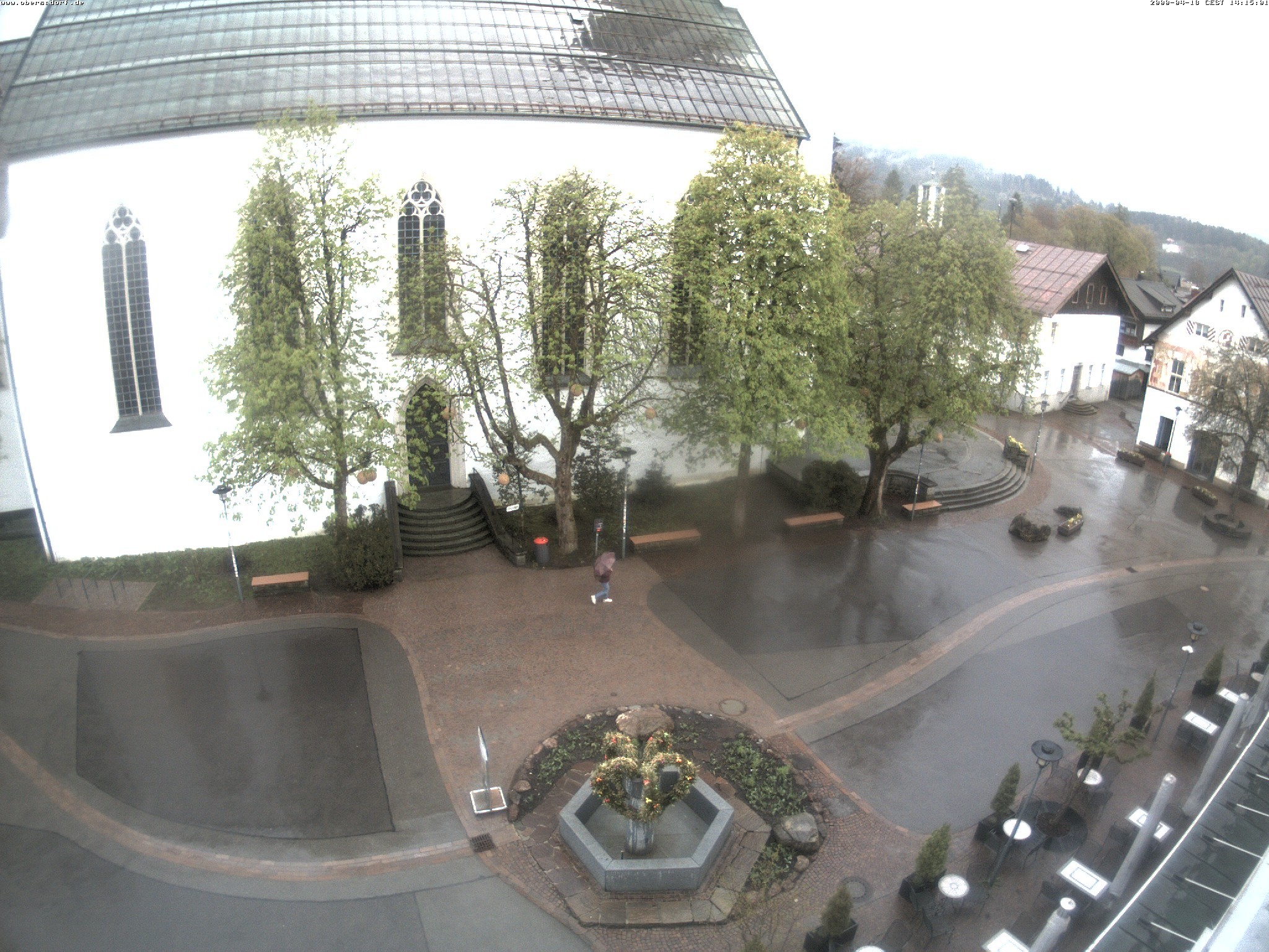 Archiv Foto Webcam Oberstdorf Markplatz