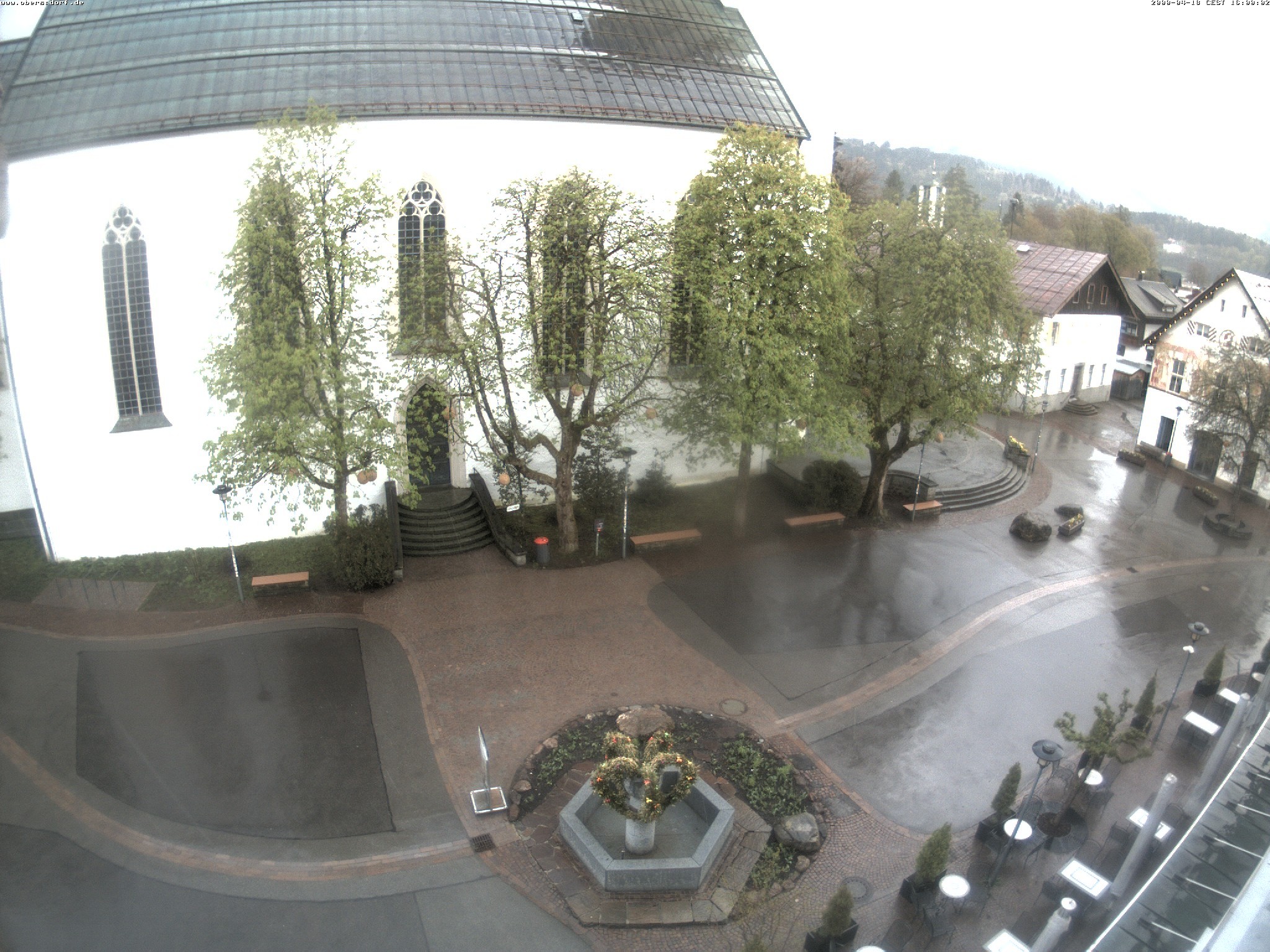 Archiv Foto Webcam Oberstdorf Markplatz