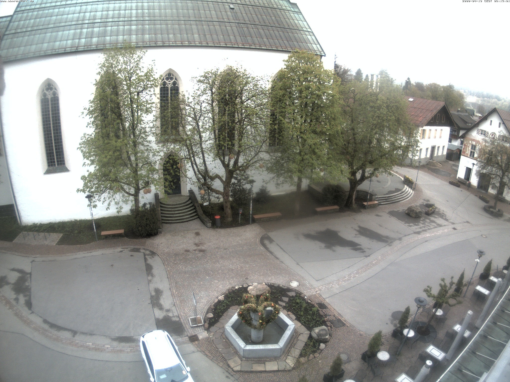 Archiv Foto Webcam Oberstdorf Markplatz