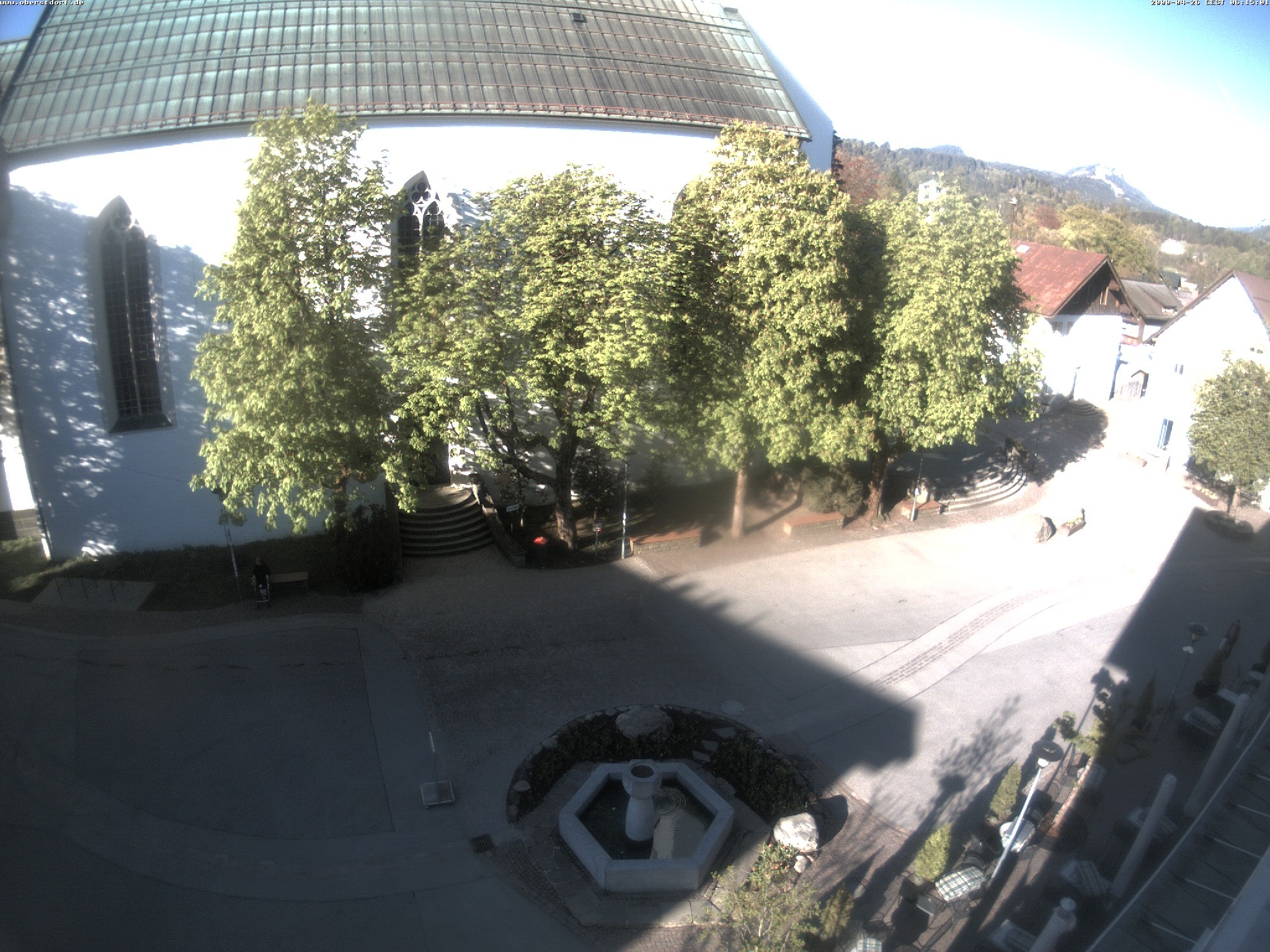 Archiv Foto Webcam Oberstdorf Markplatz