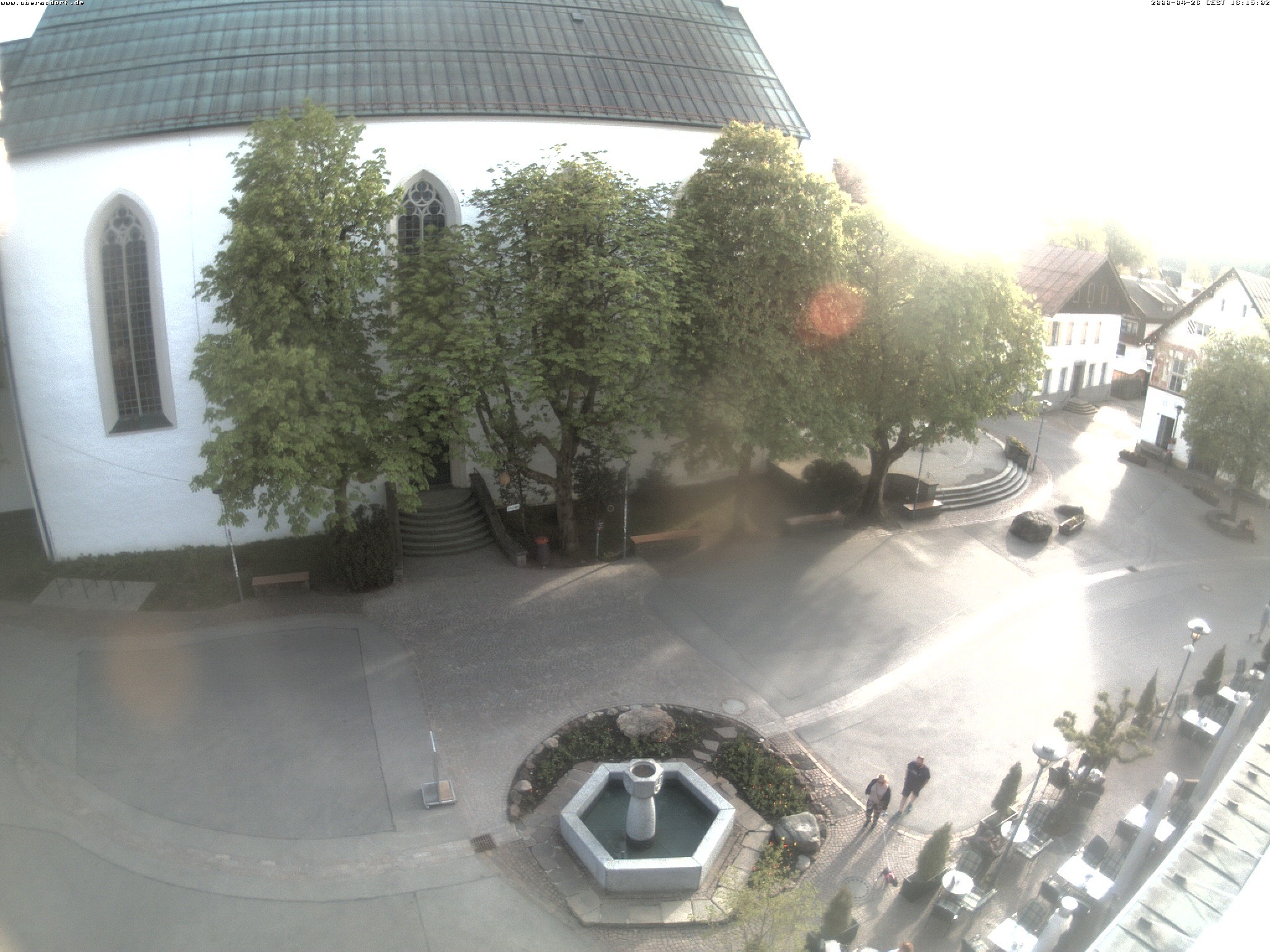 Archiv Foto Webcam Oberstdorf Markplatz