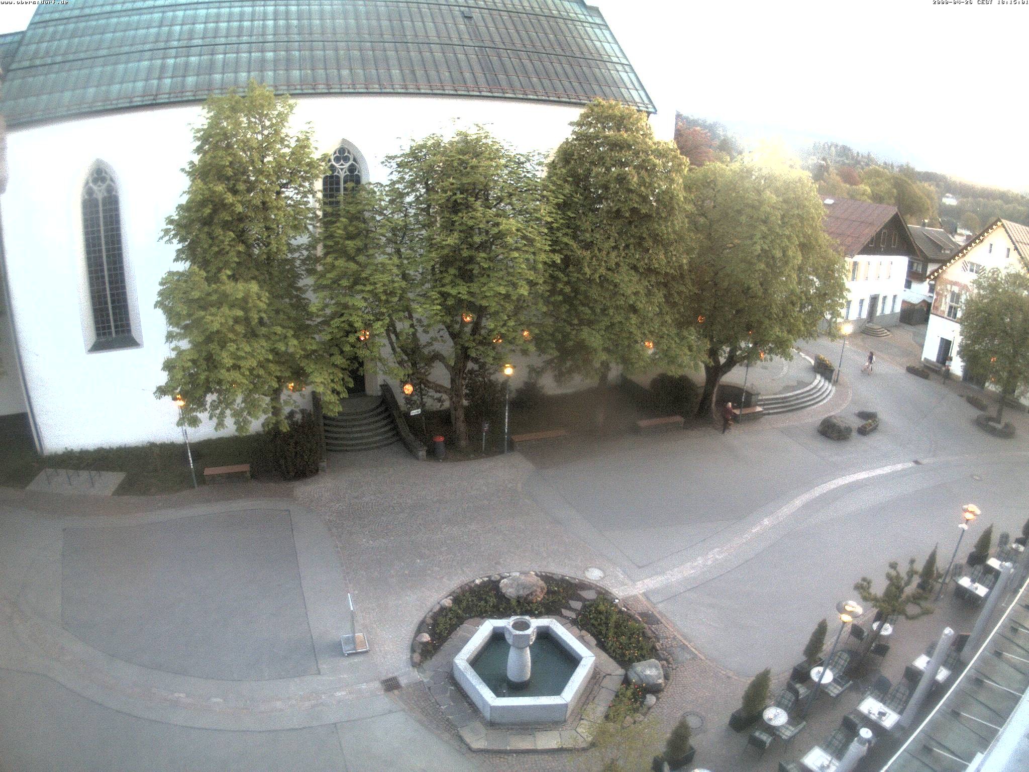 Archiv Foto Webcam Oberstdorf Markplatz