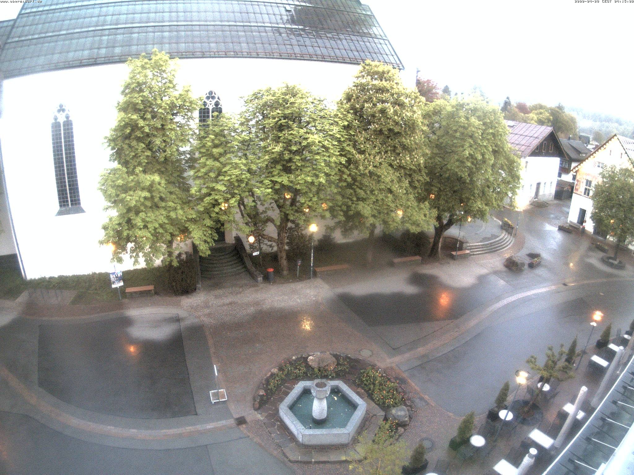 Archiv Foto Webcam Oberstdorf Markplatz