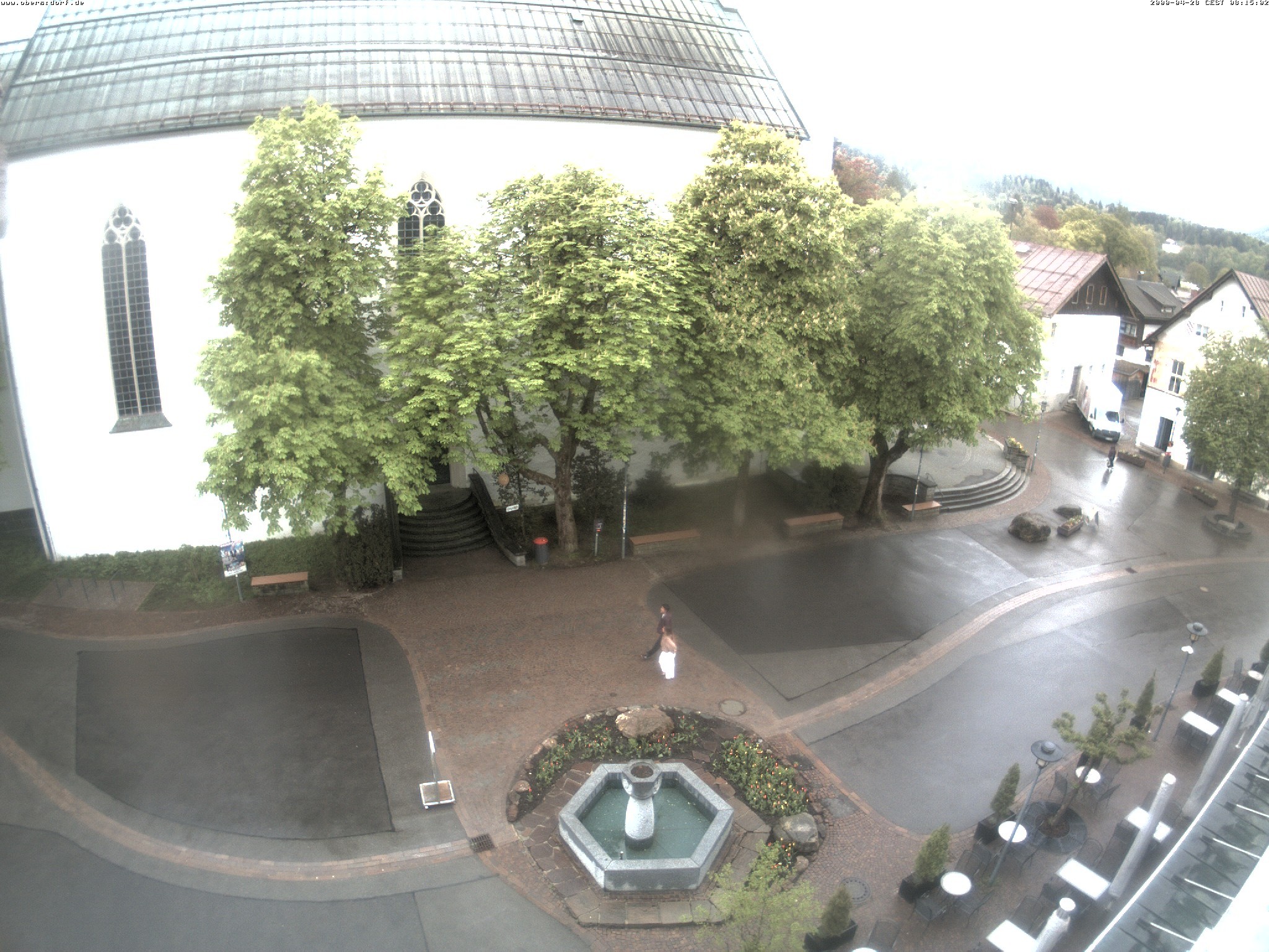 Archiv Foto Webcam Oberstdorf Markplatz