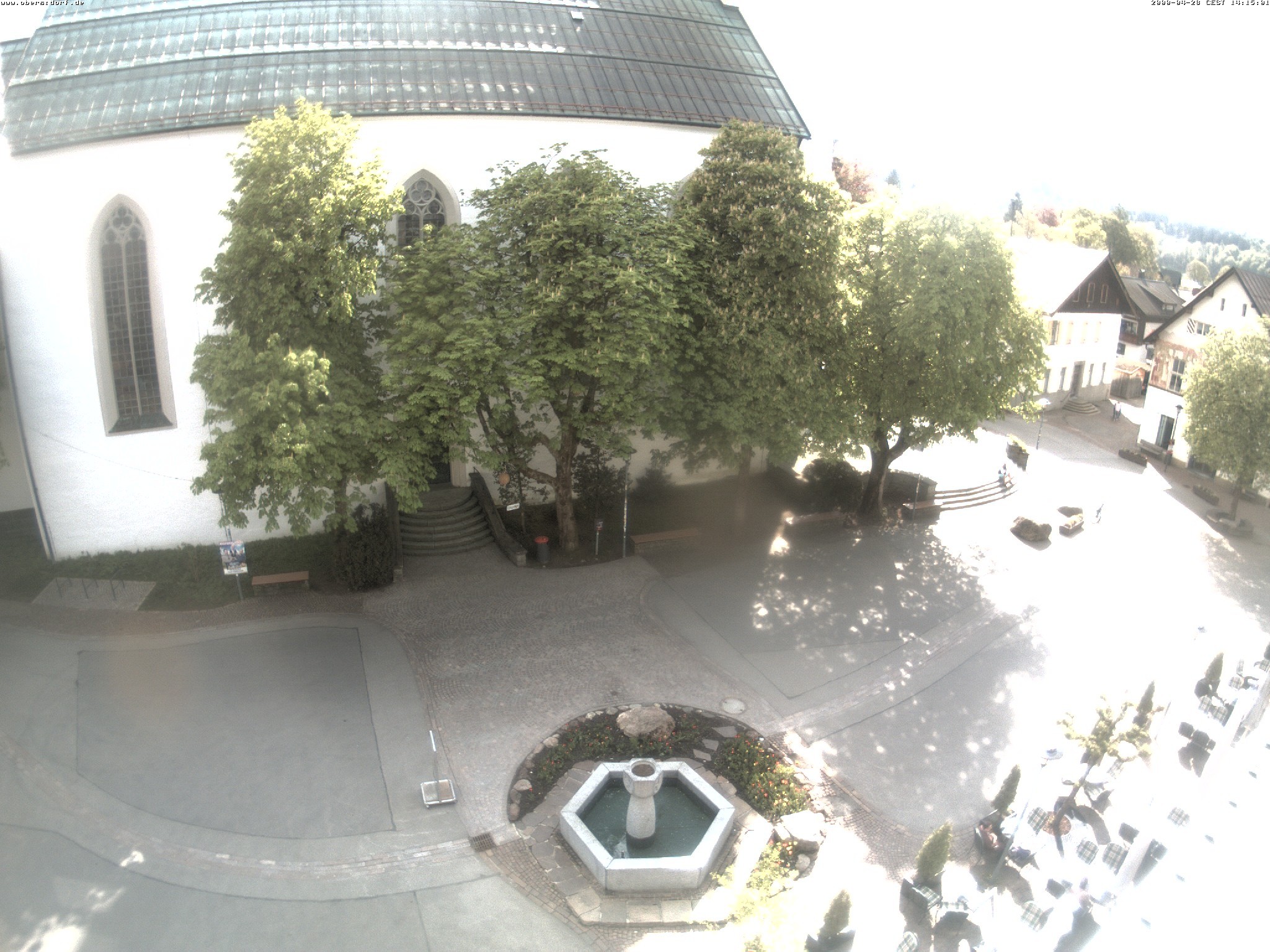 Archiv Foto Webcam Oberstdorf Markplatz