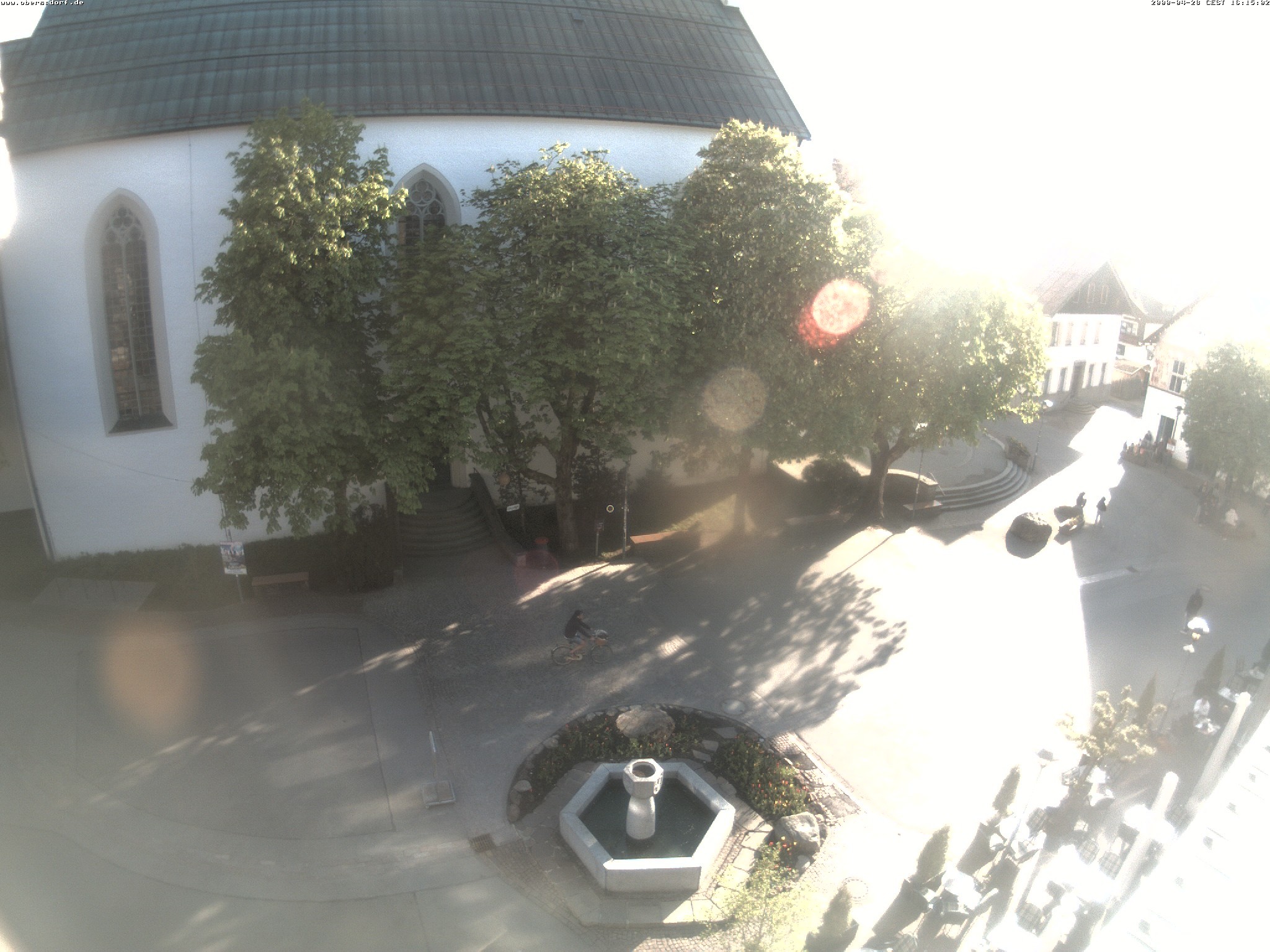 Archiv Foto Webcam Oberstdorf Markplatz