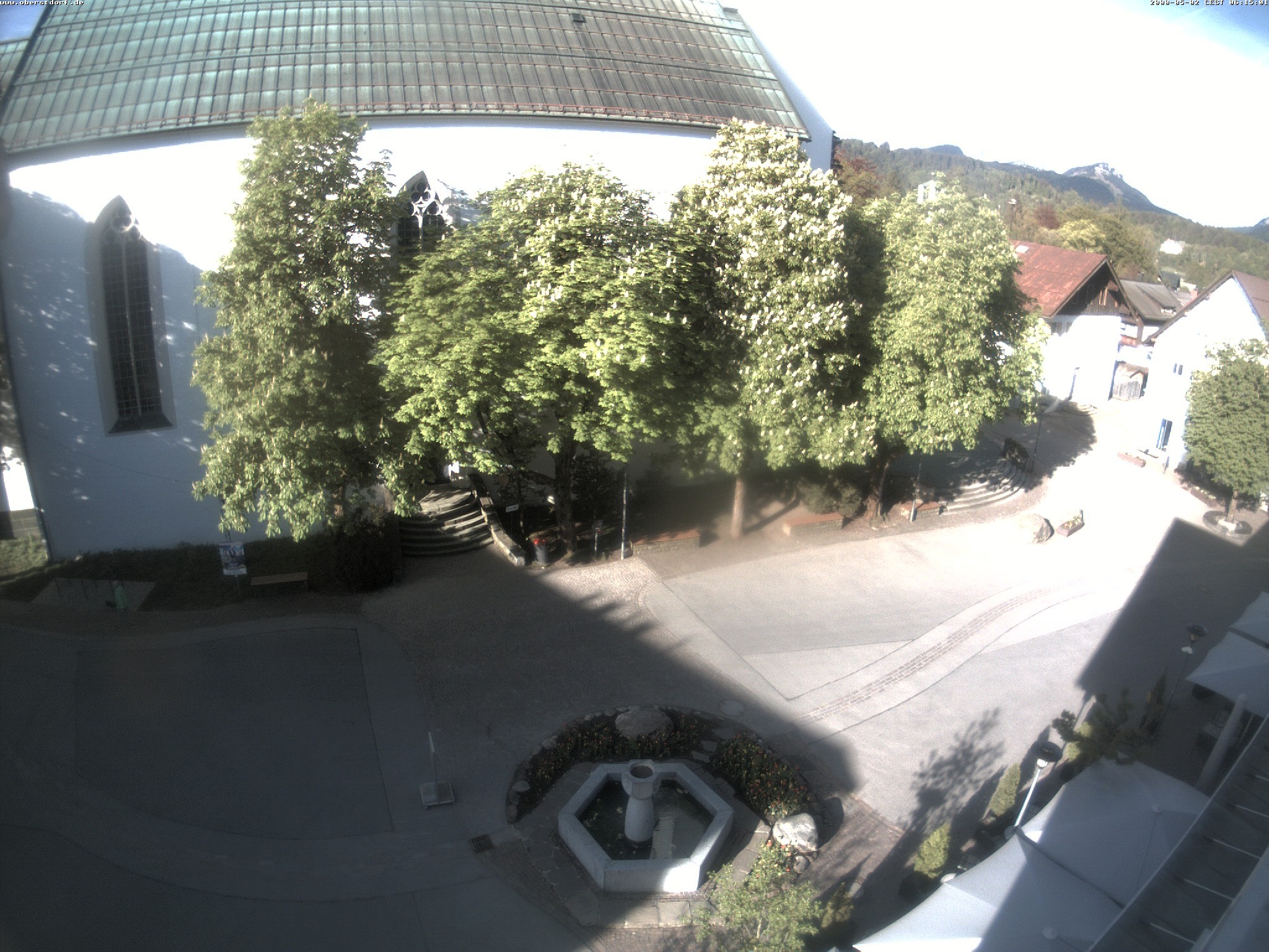 Archiv Foto Webcam Oberstdorf Markplatz