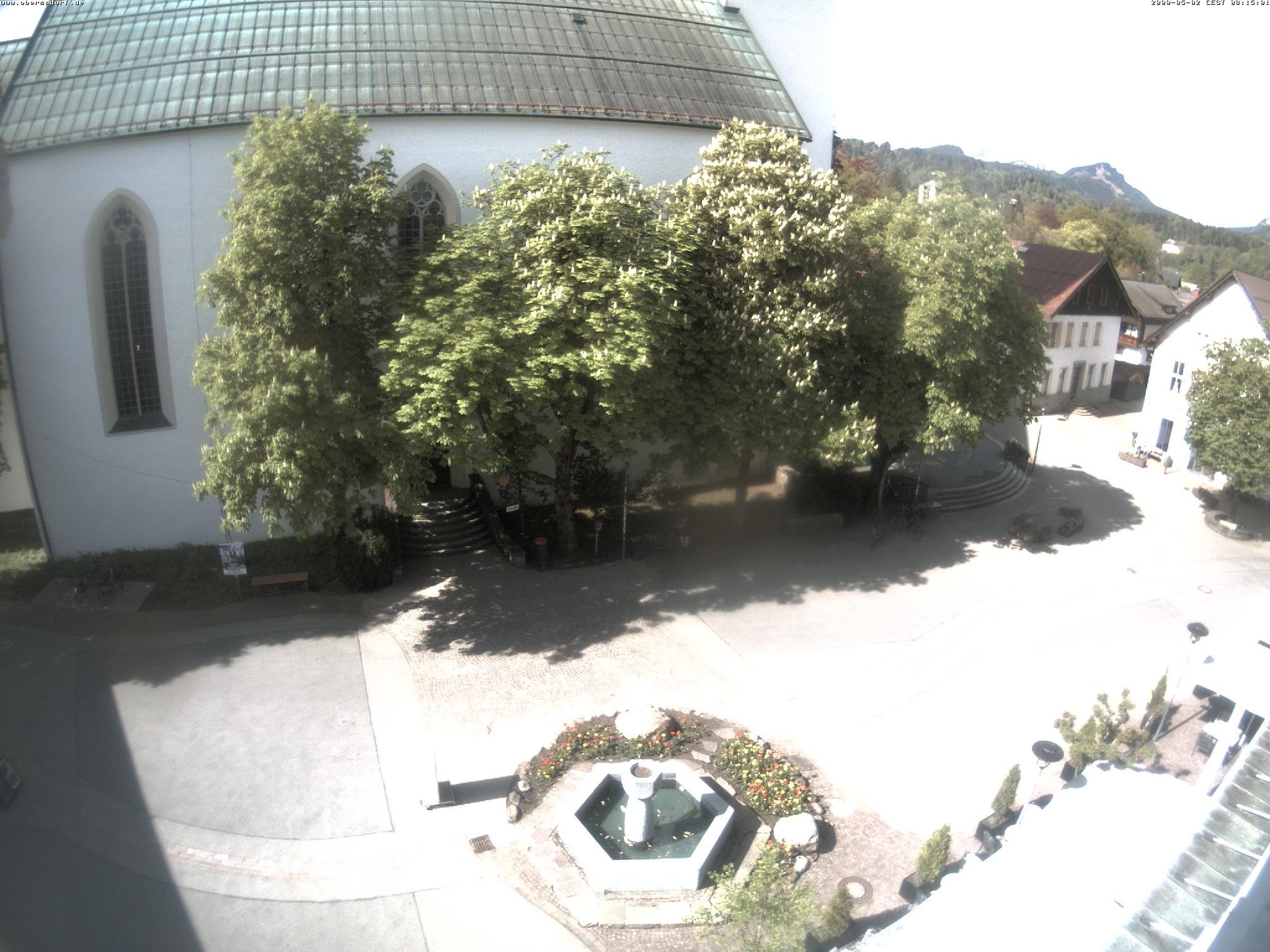 Archiv Foto Webcam Oberstdorf Markplatz