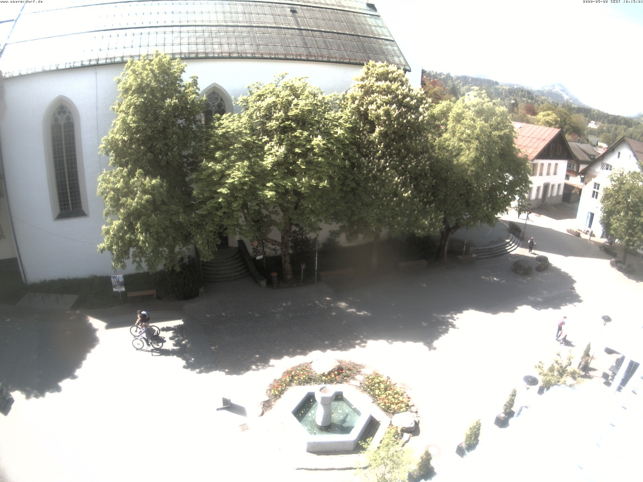 Archiv Foto Webcam Oberstdorf Markplatz