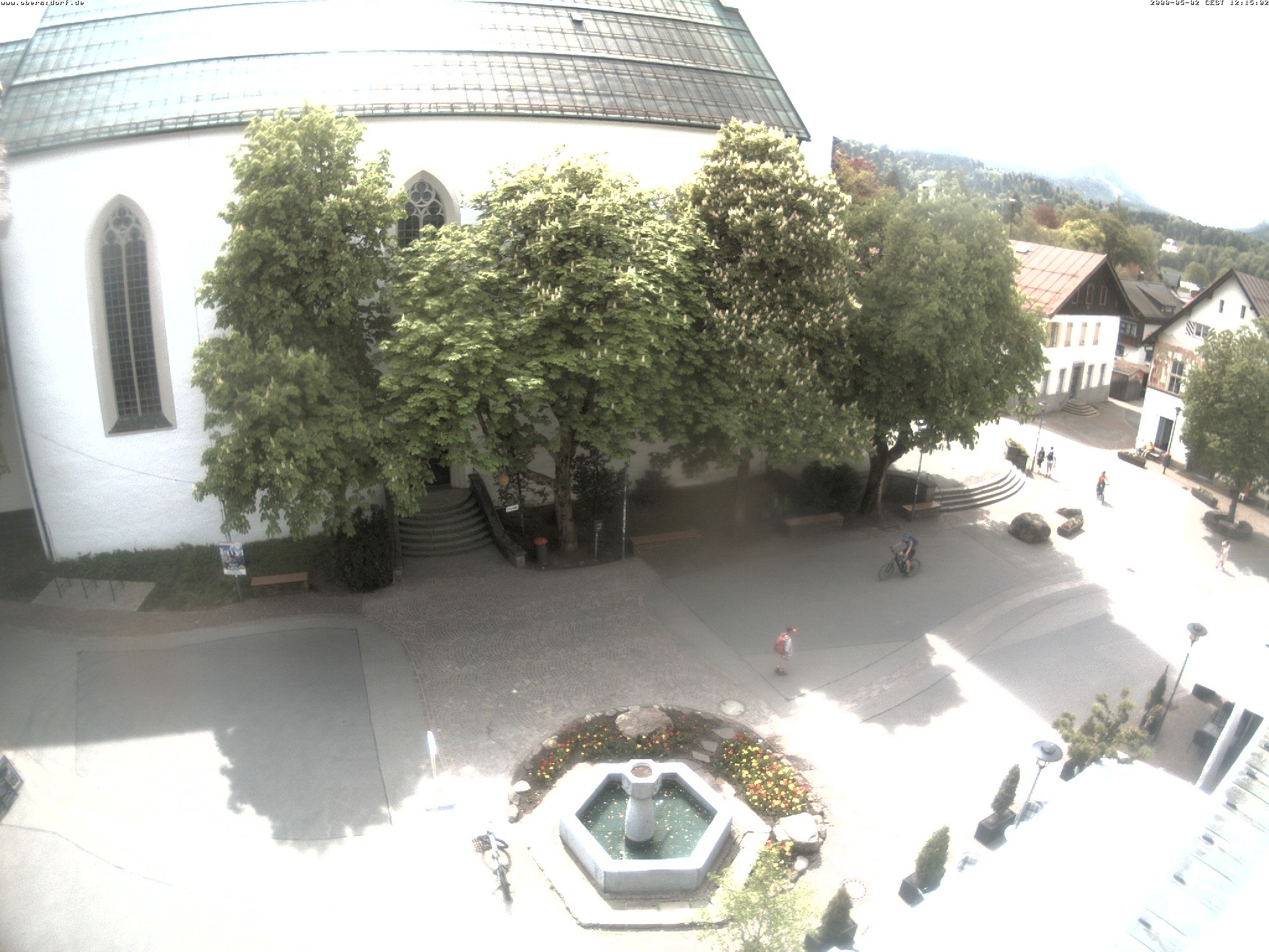 Archiv Foto Webcam Oberstdorf Markplatz