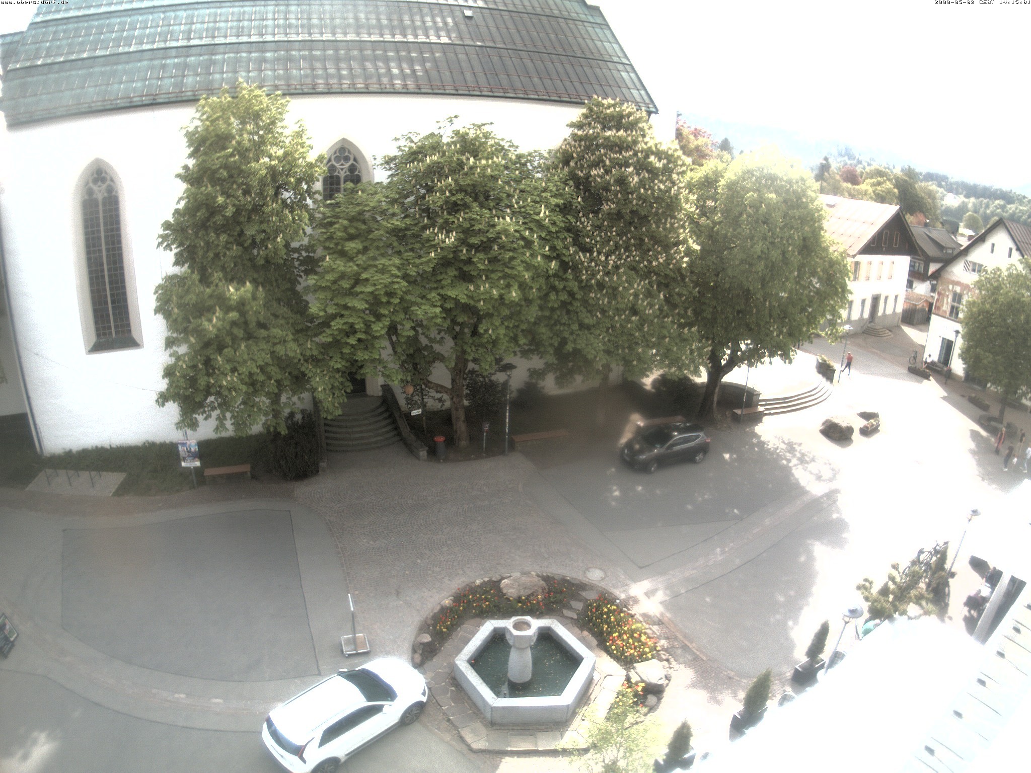 Archiv Foto Webcam Oberstdorf Markplatz