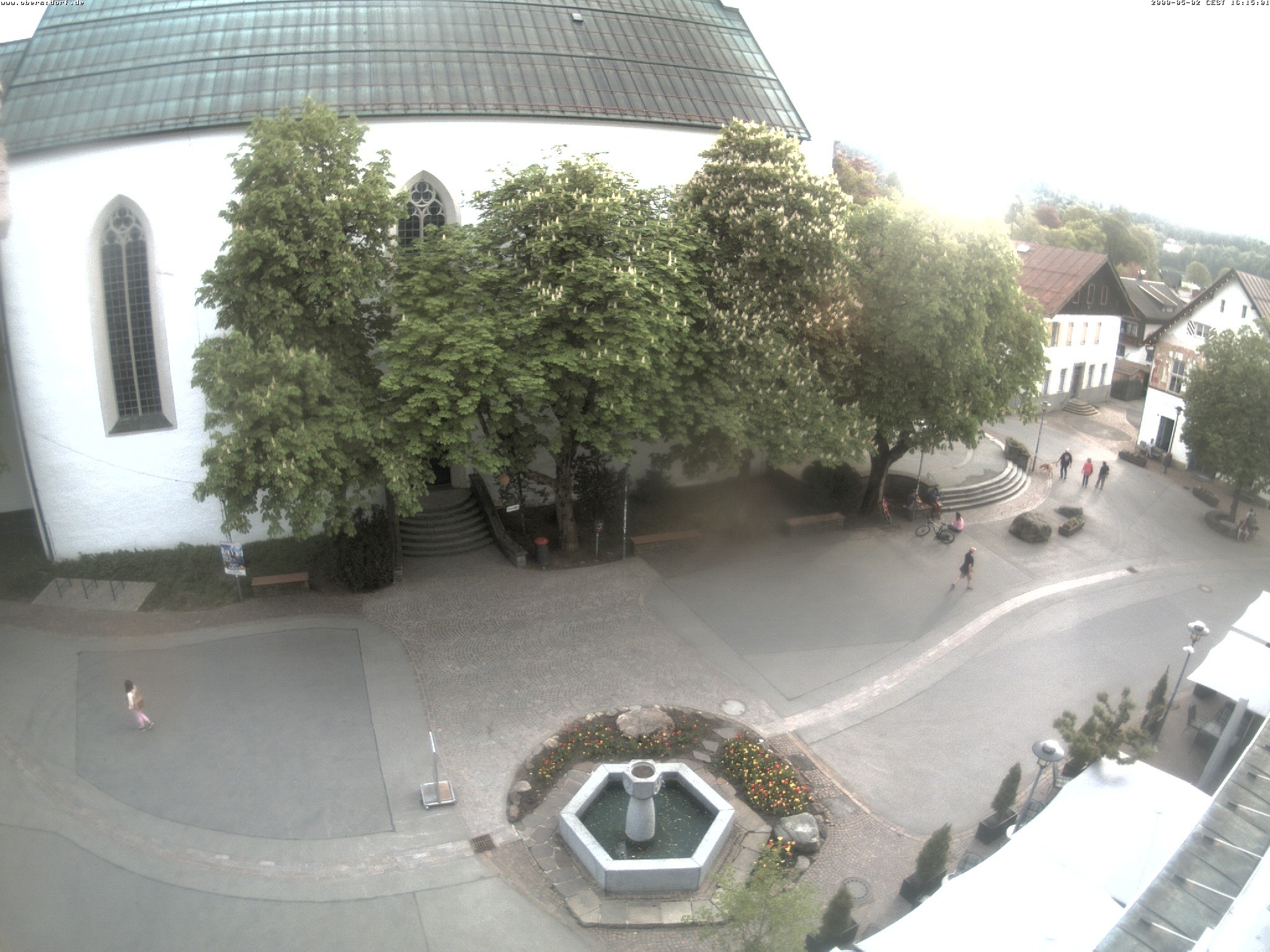 Archiv Foto Webcam Oberstdorf Markplatz