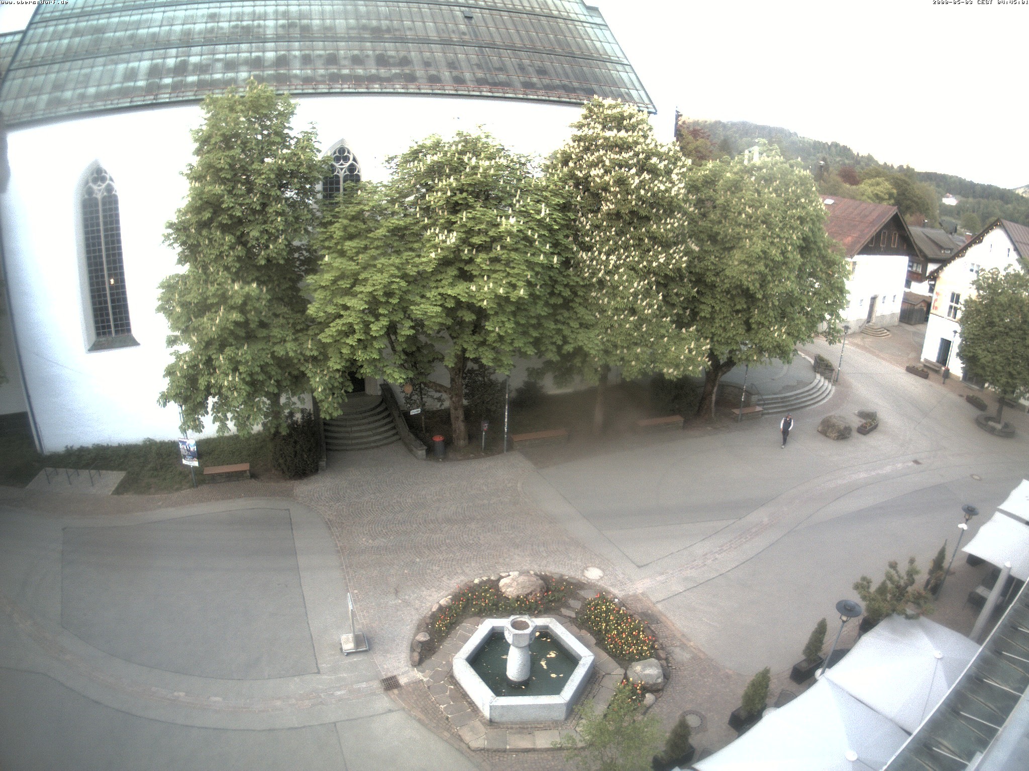 Archiv Foto Webcam Oberstdorf Markplatz