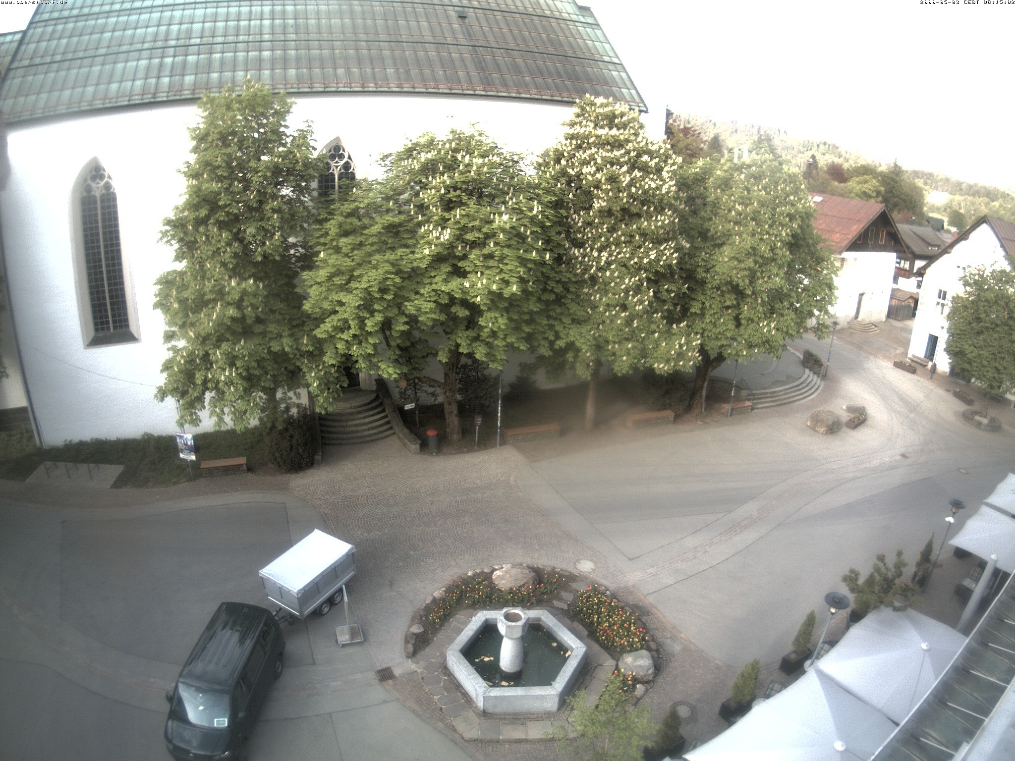 Archiv Foto Webcam Oberstdorf Markplatz