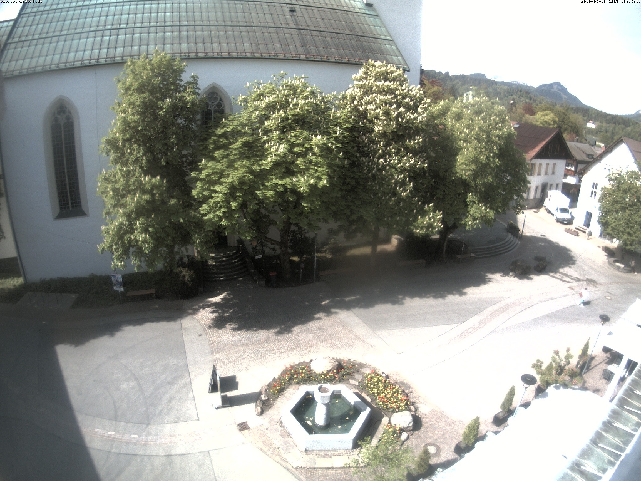 Archiv Foto Webcam Oberstdorf Markplatz