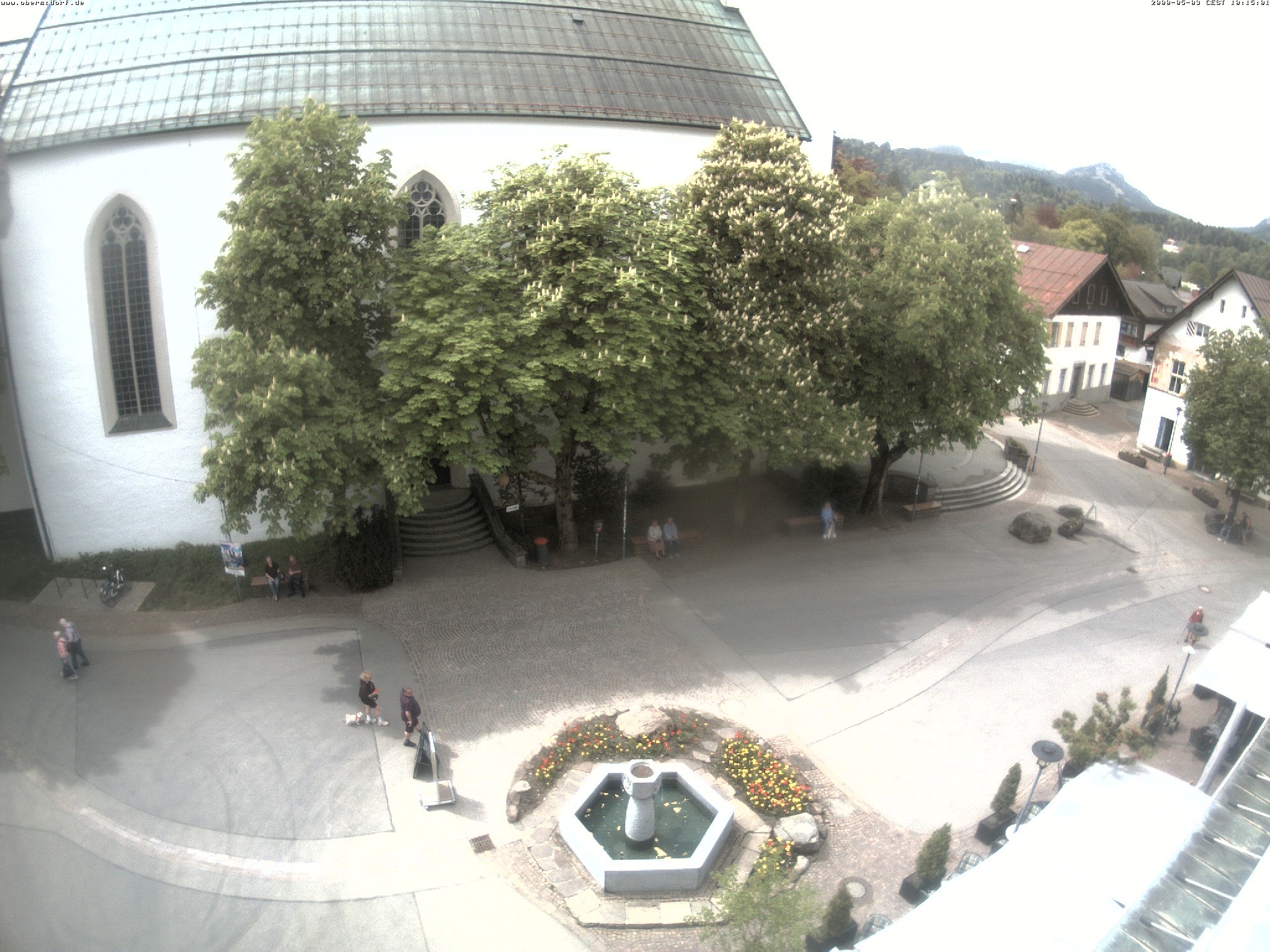 Archiv Foto Webcam Oberstdorf Markplatz