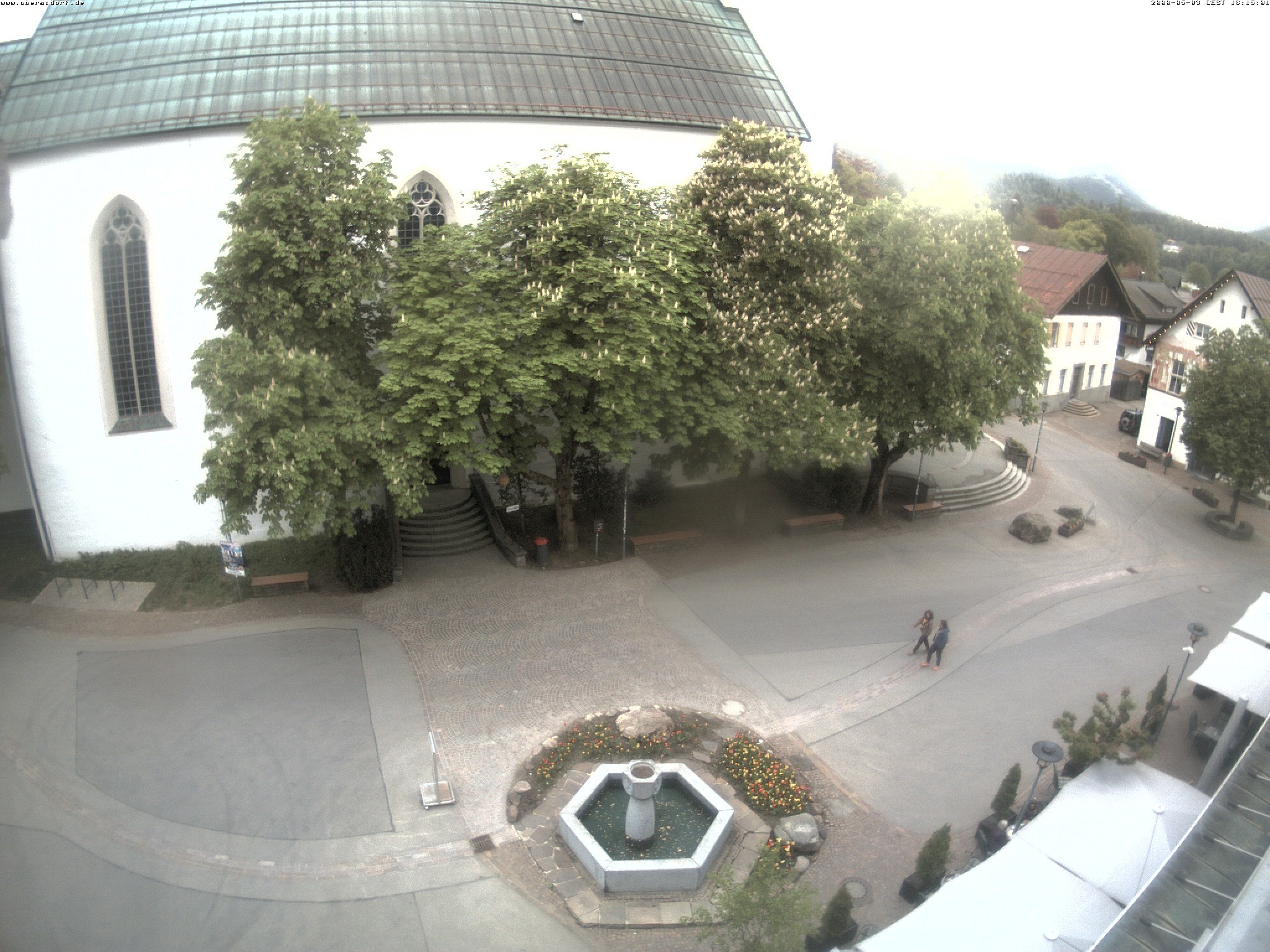 Archiv Foto Webcam Oberstdorf Markplatz