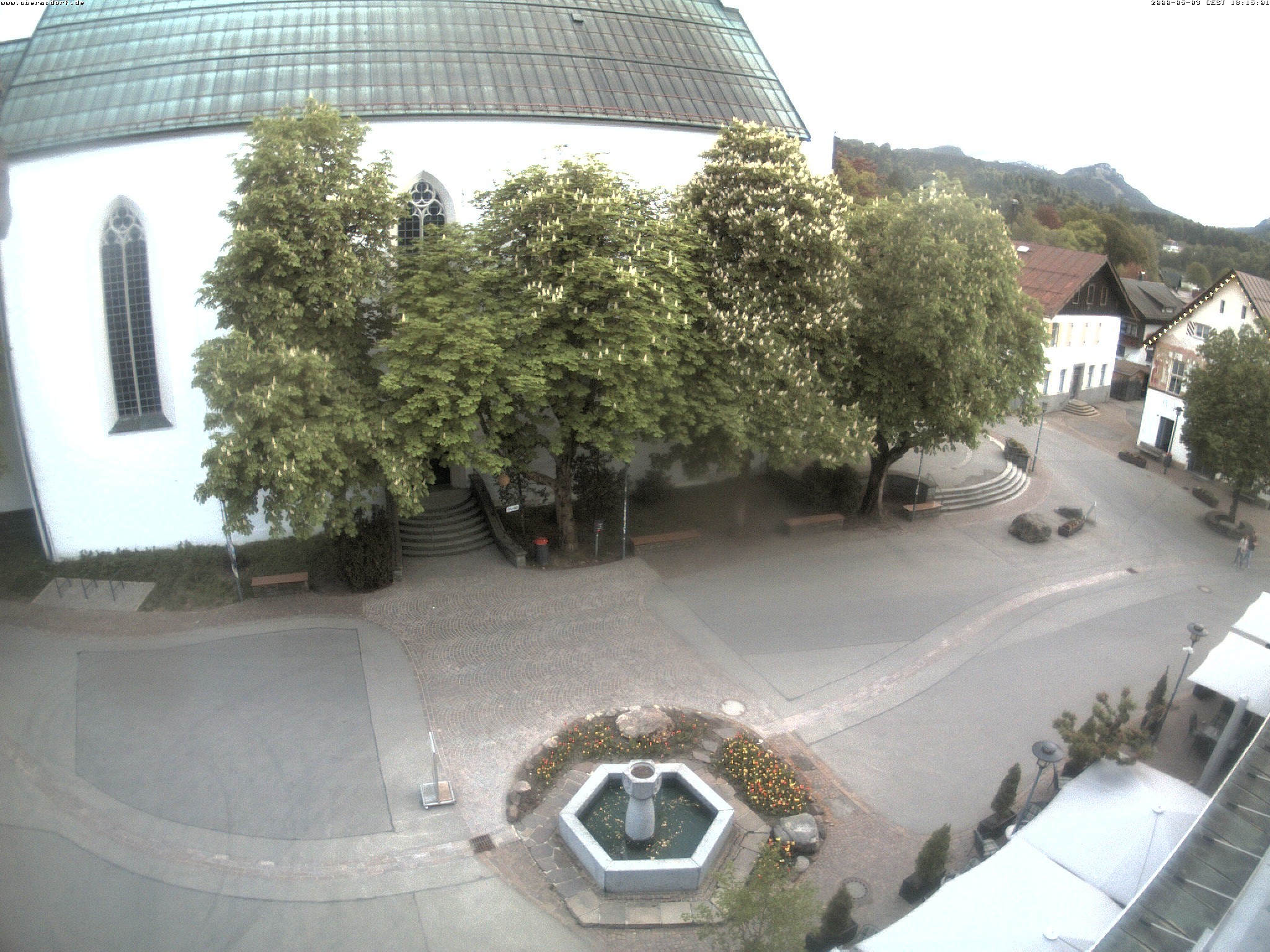 Archiv Foto Webcam Oberstdorf Markplatz