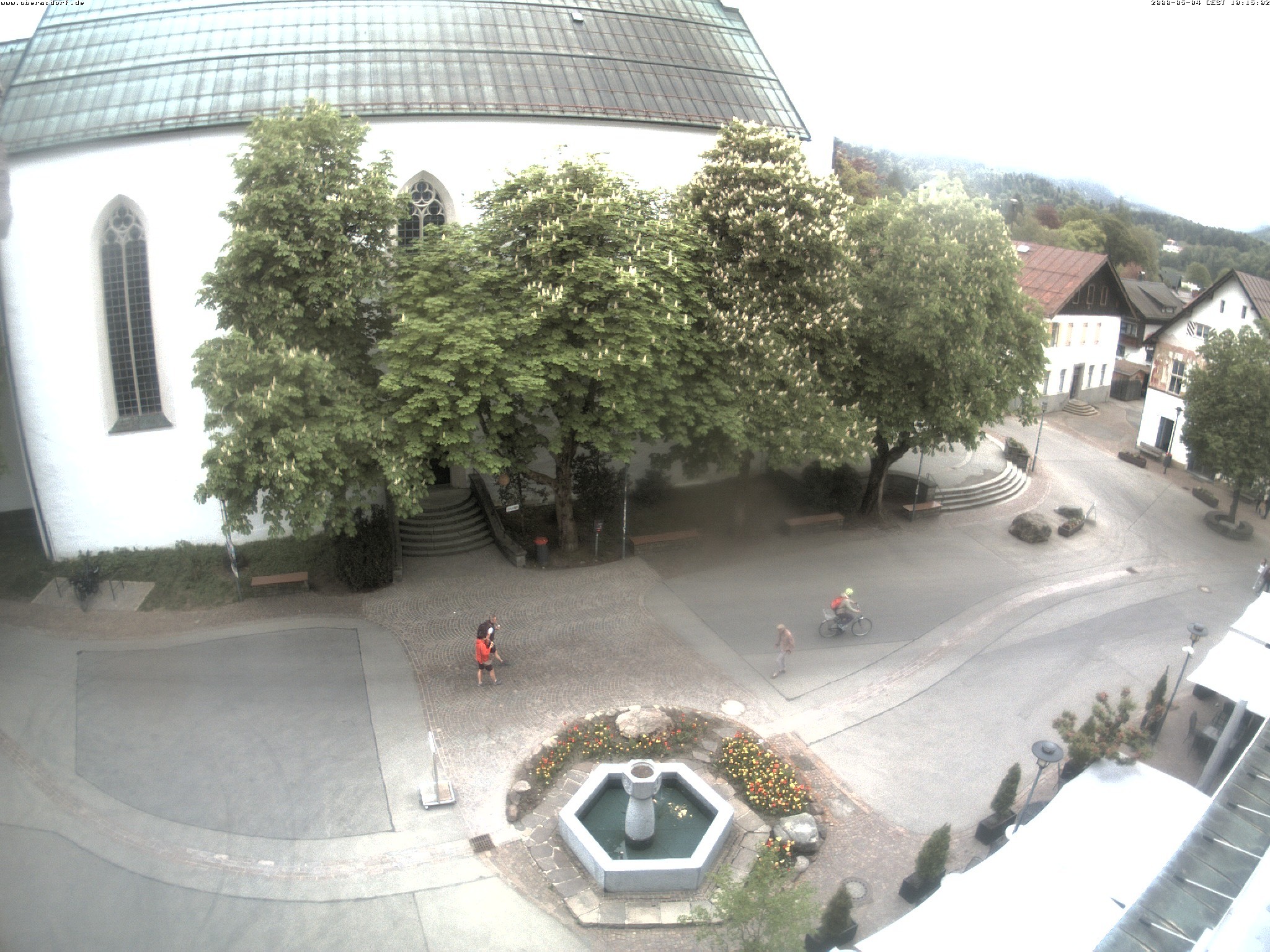 Archiv Foto Webcam Oberstdorf Markplatz