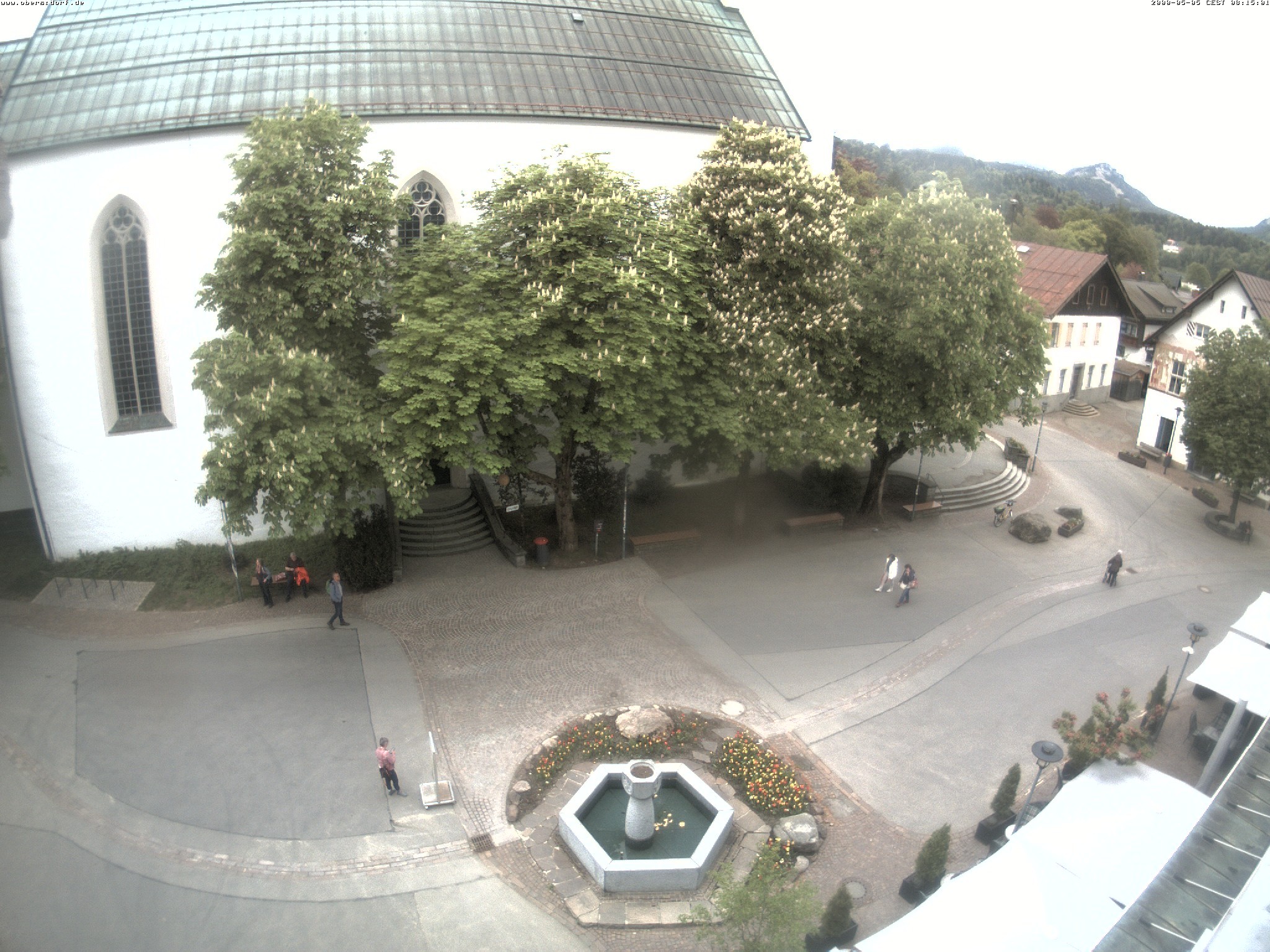 Archiv Foto Webcam Oberstdorf Markplatz