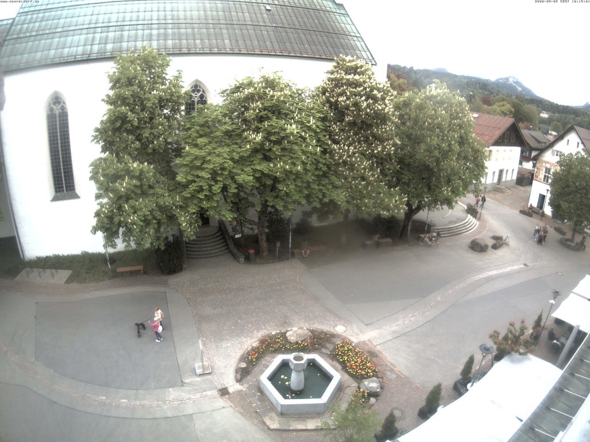 Archiv Foto Webcam Oberstdorf Markplatz