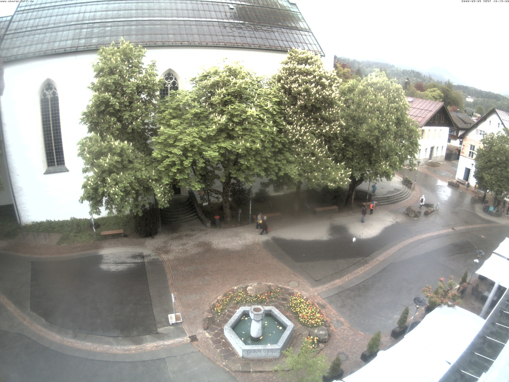 Archiv Foto Webcam Oberstdorf Markplatz