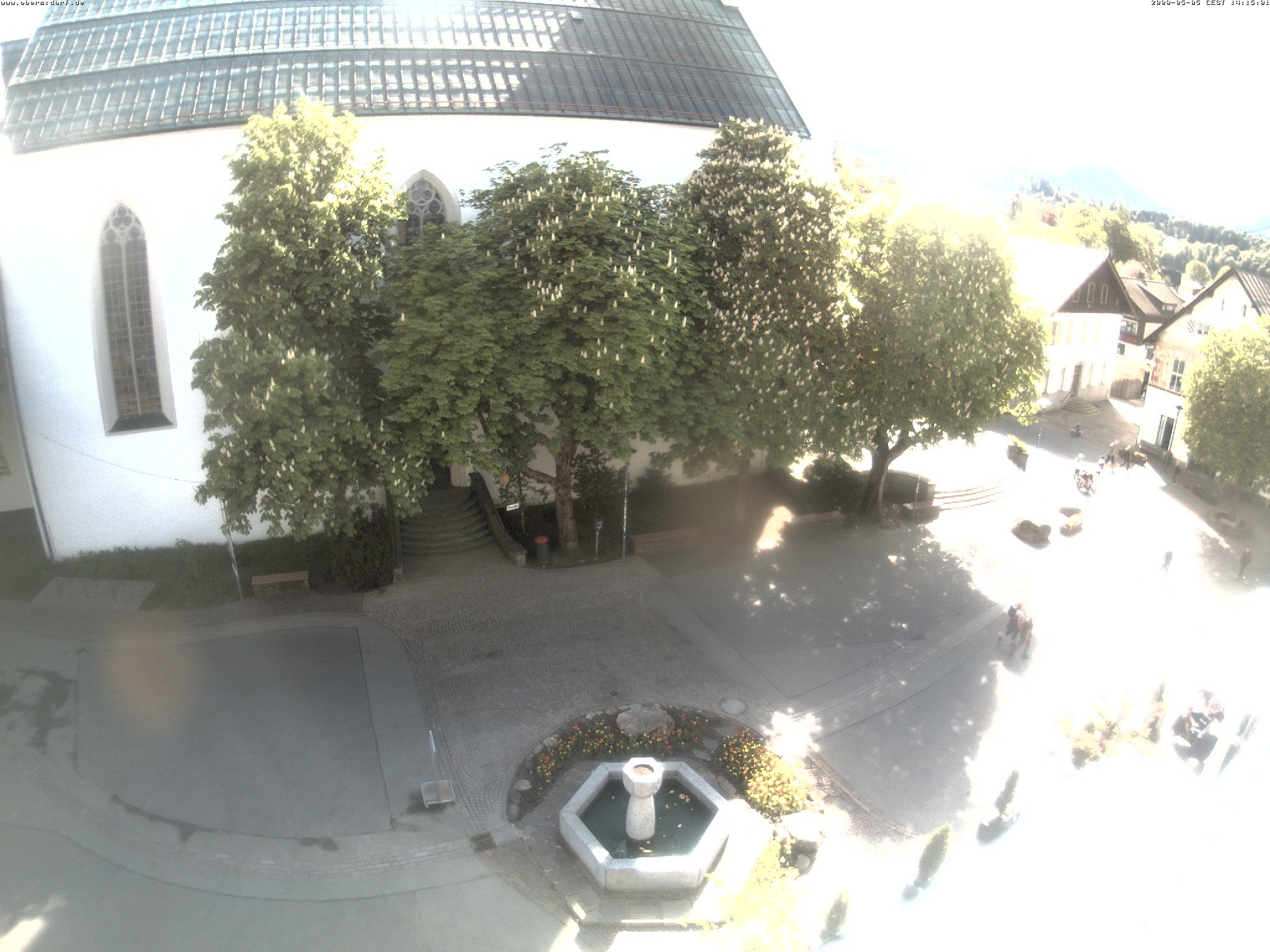Archiv Foto Webcam Oberstdorf Markplatz