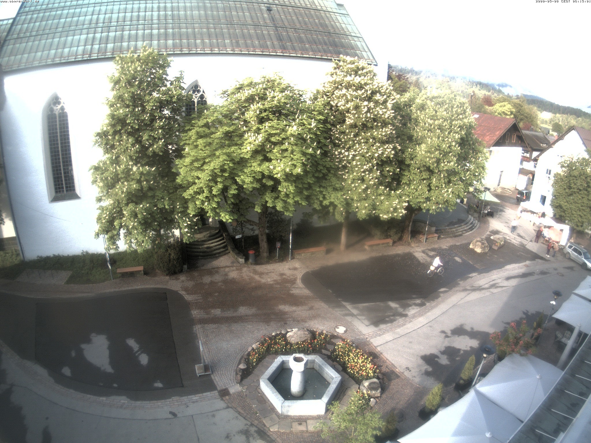 Archiv Foto Webcam Oberstdorf Markplatz