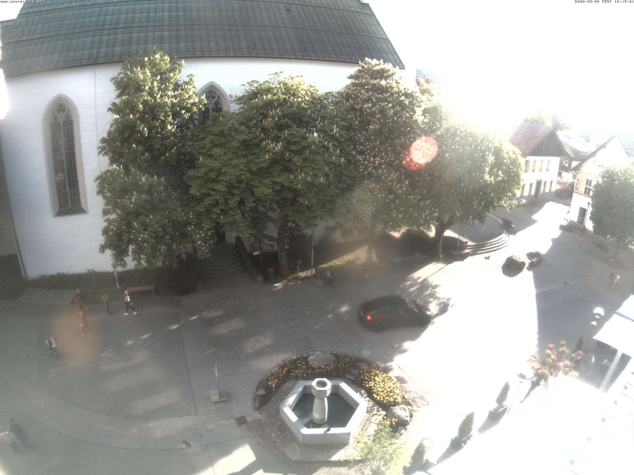 Archiv Foto Webcam Oberstdorf Markplatz