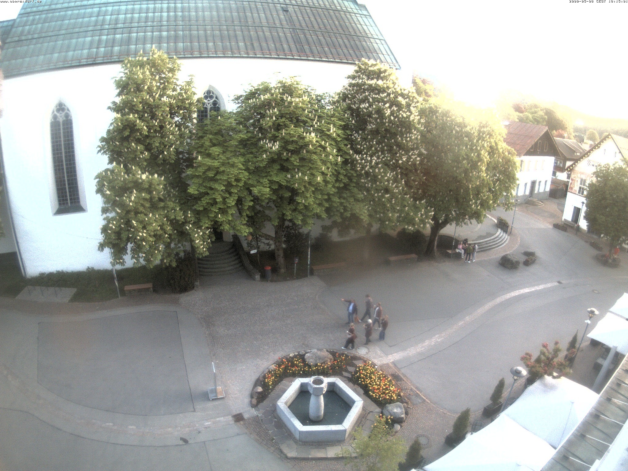 Archiv Foto Webcam Oberstdorf Markplatz