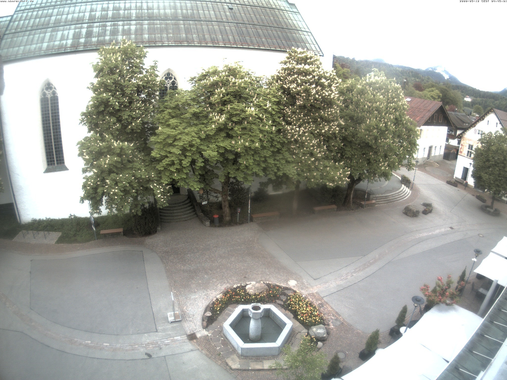 Archiv Foto Webcam Oberstdorf Markplatz