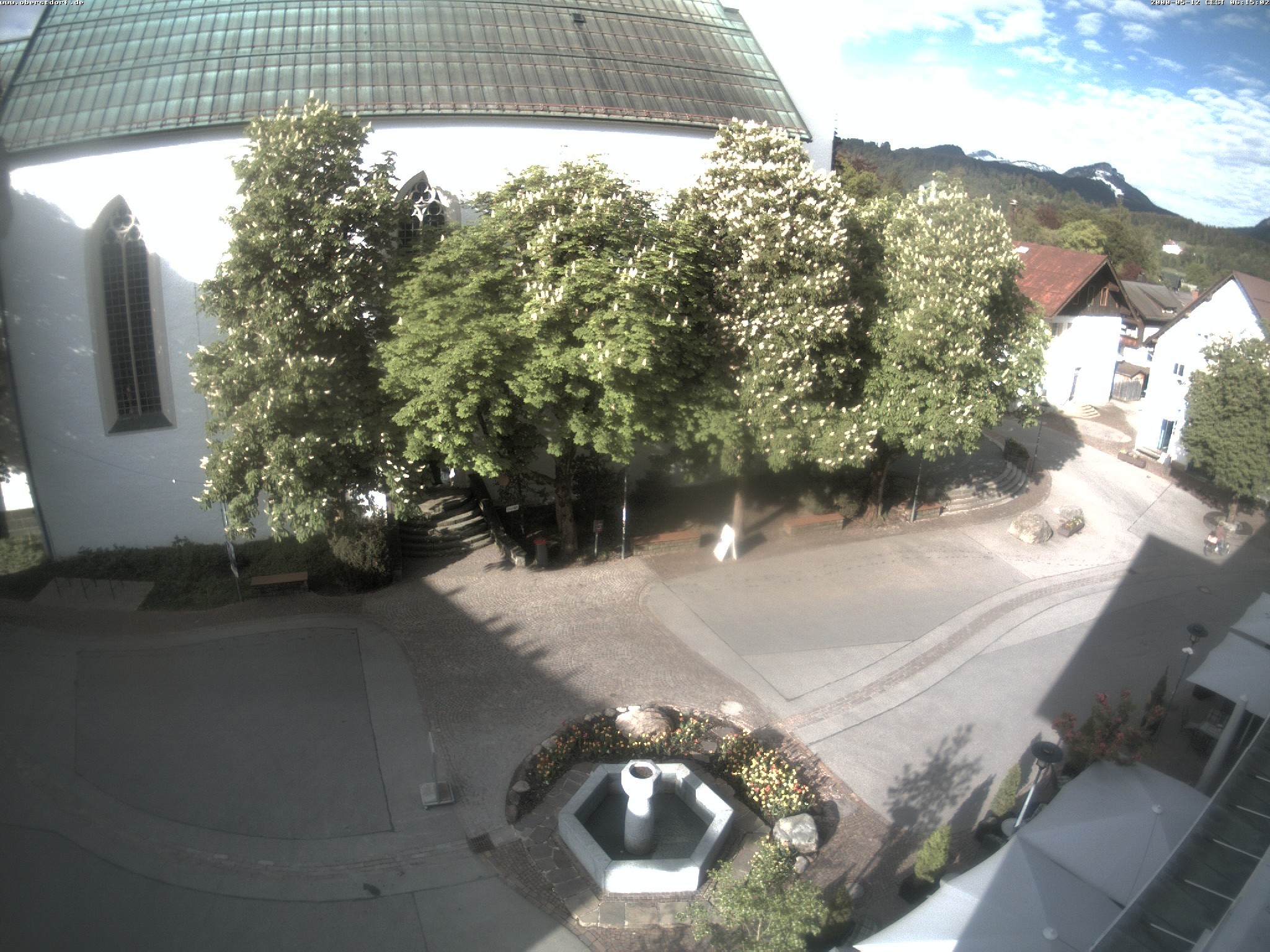 Archiv Foto Webcam Oberstdorf Markplatz