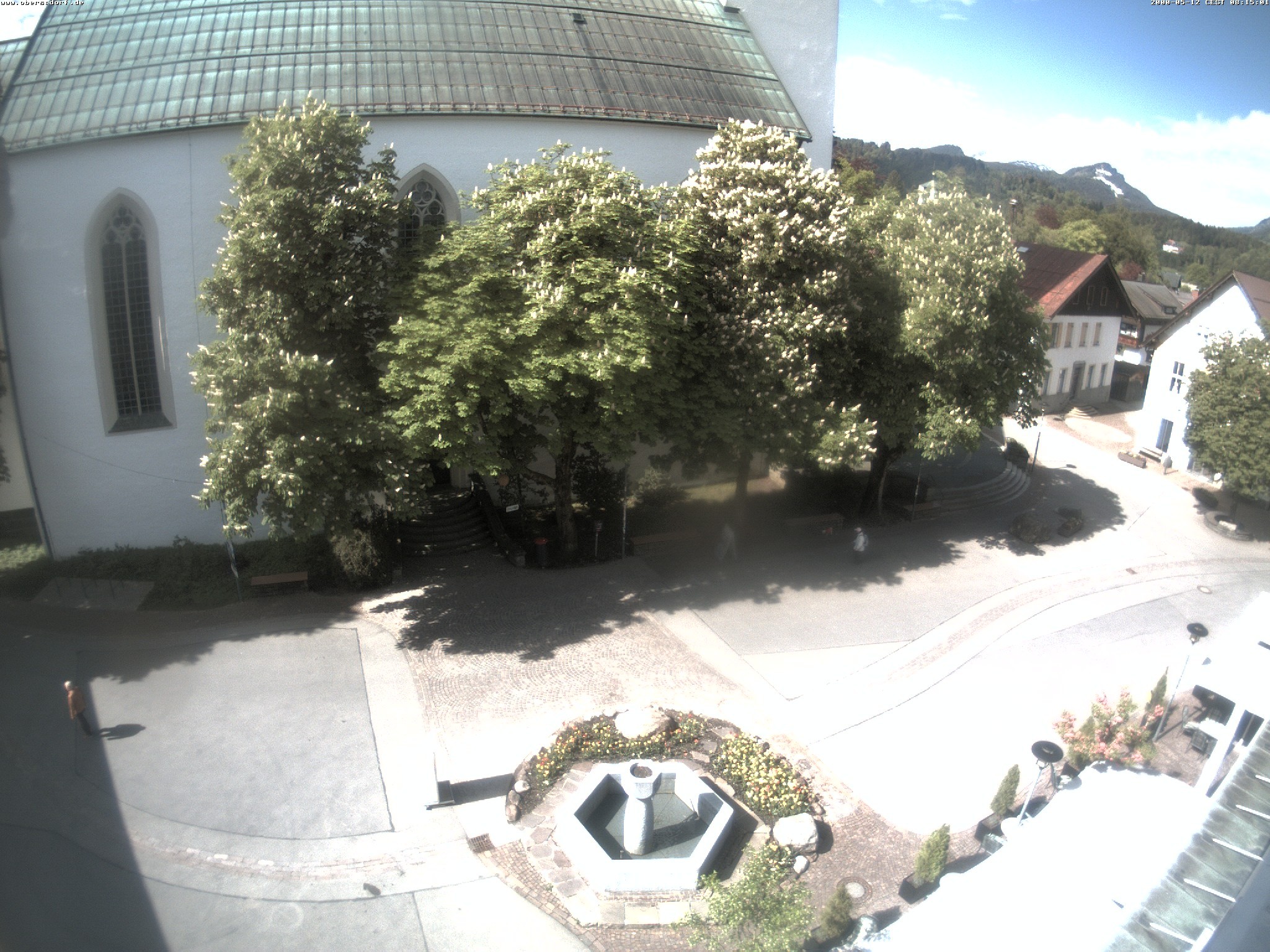 Archiv Foto Webcam Oberstdorf Markplatz