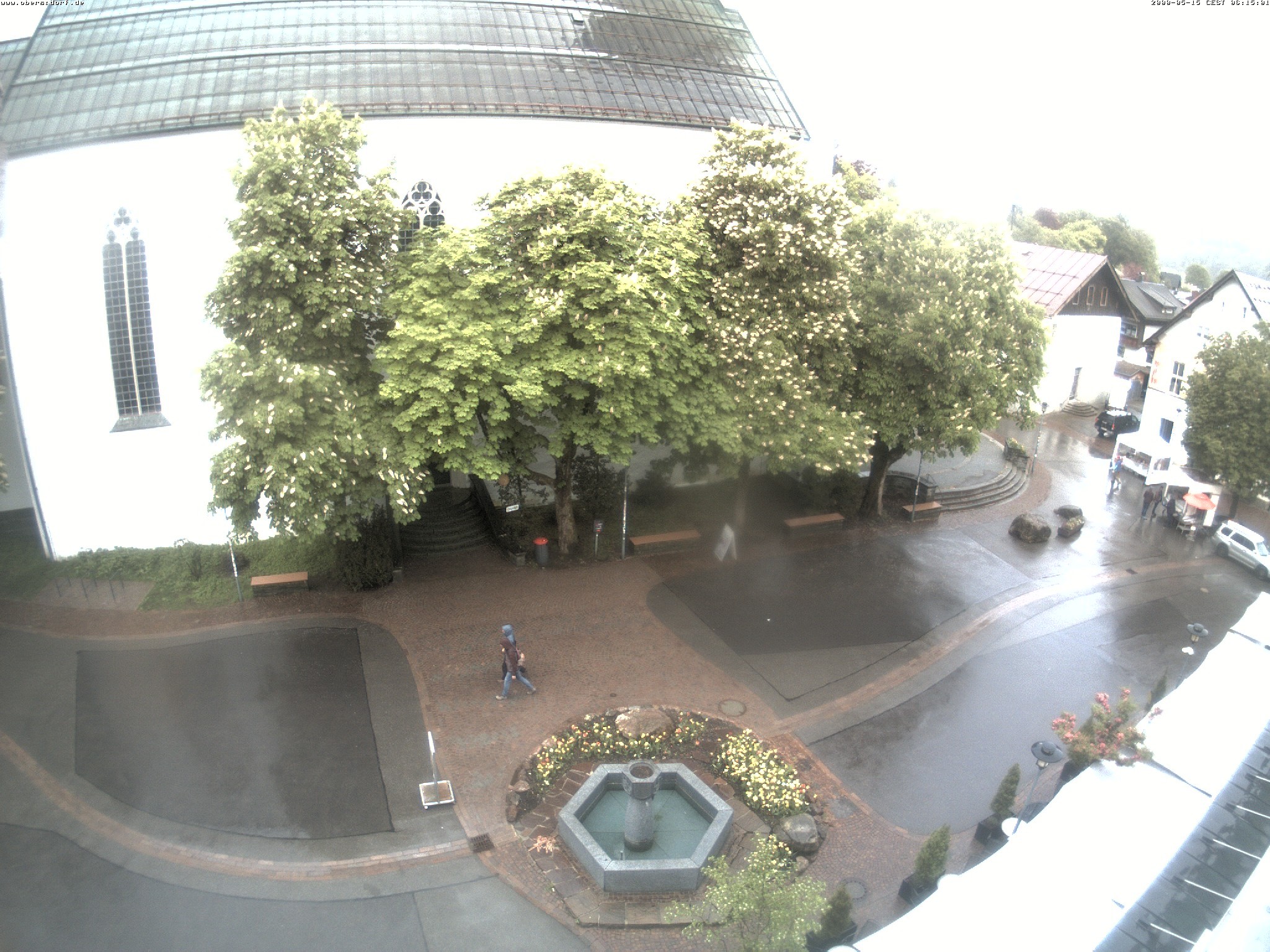 Archived image Webcam Oberstdorf Town Square
